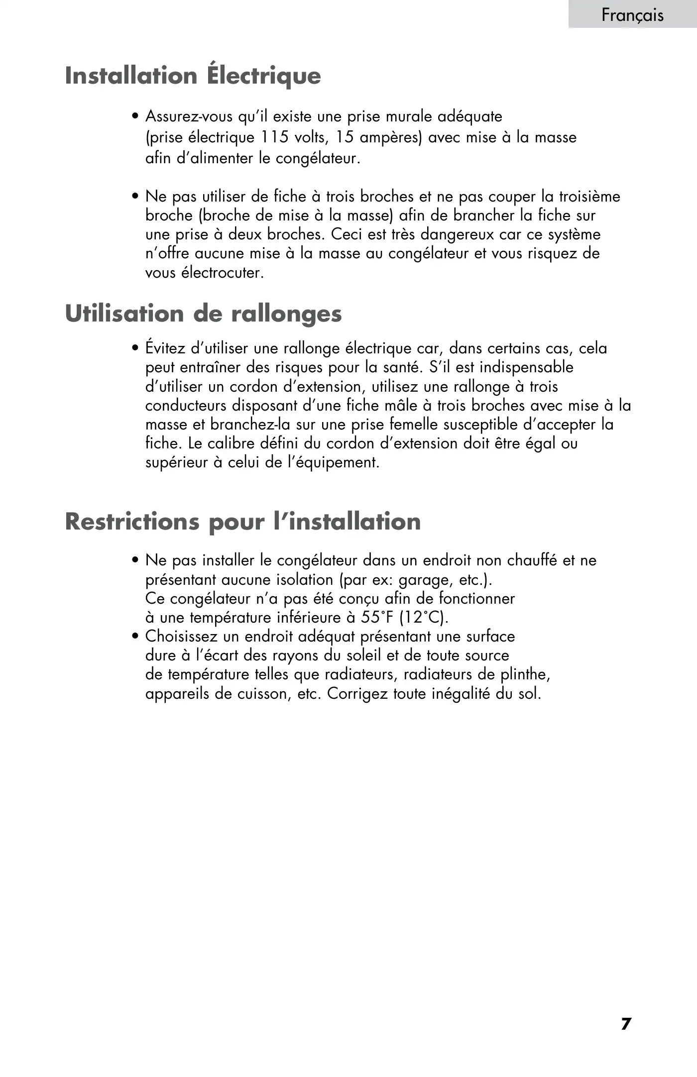Haier LW145AW User Manual Manual pdf 21 page image