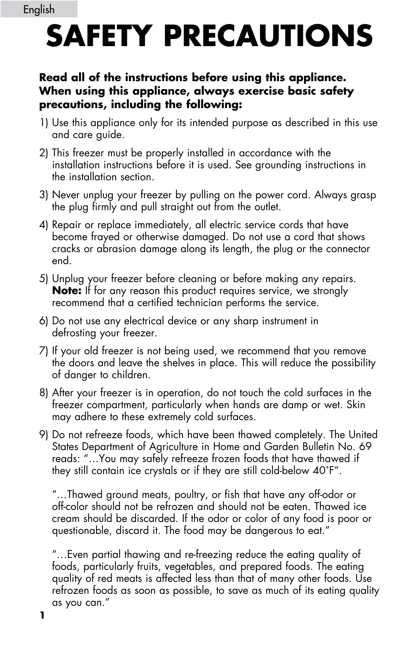 Haier LW145AW User Manual Manual pdf 2 page image