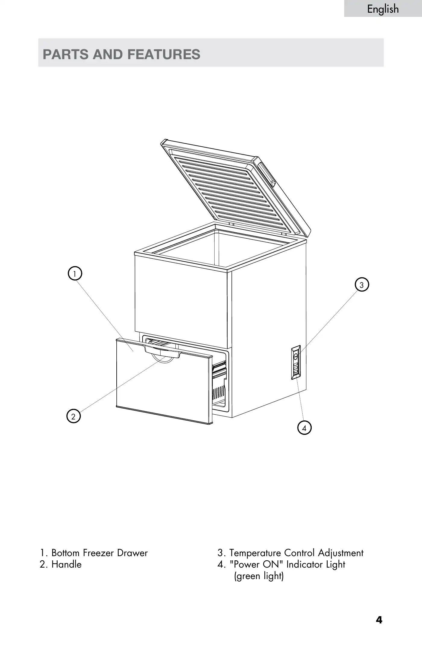 Haier LW145AW User Manual Manual pdf 5 page image