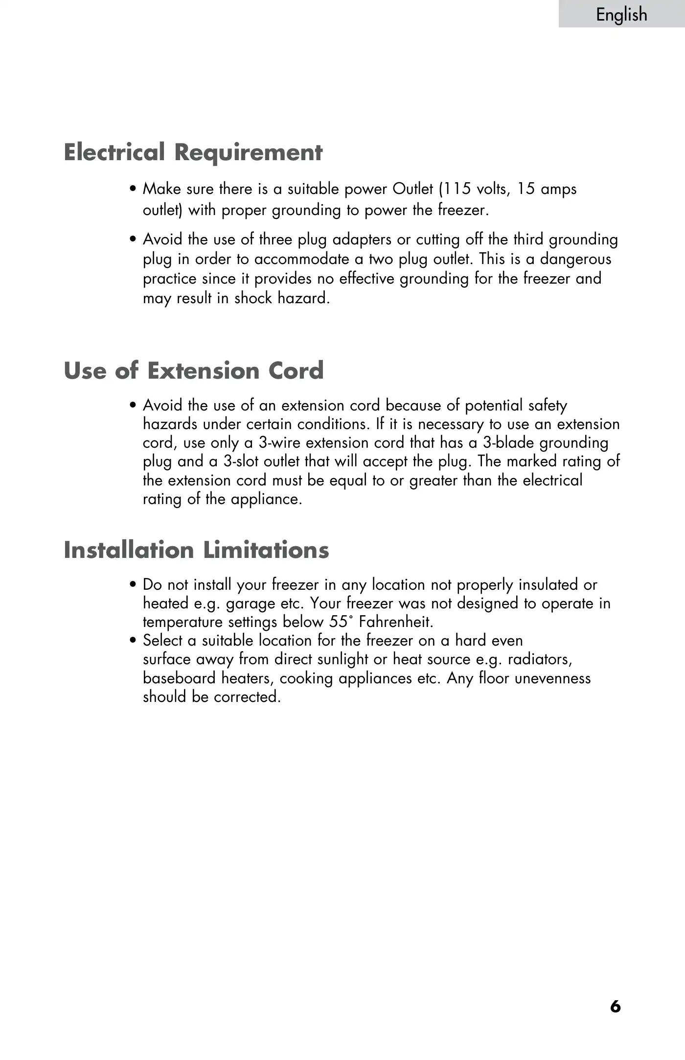 Haier LW145AW User Manual Manual pdf 7 page image