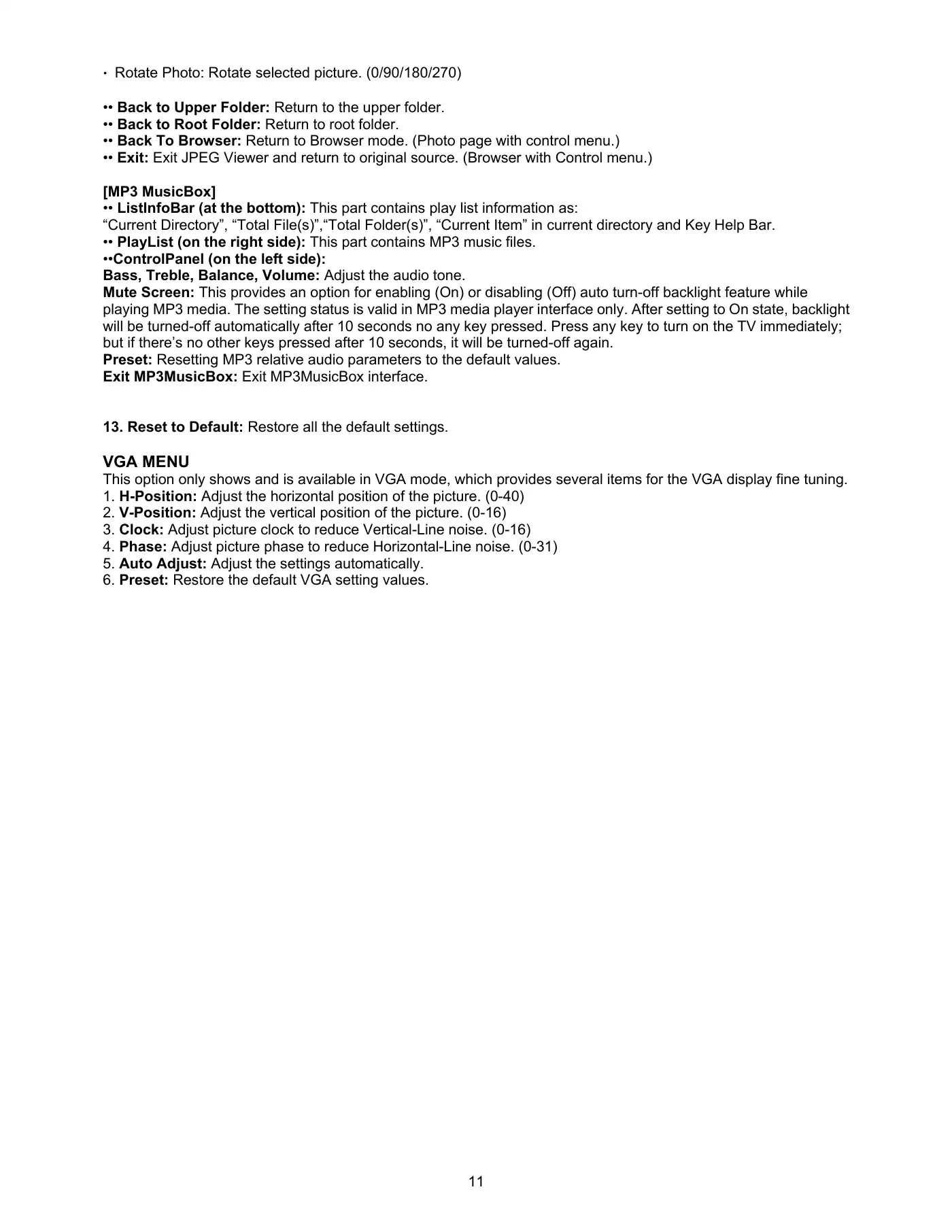 Haier HL24XD2 Service Manual Manual pdf 11 page image