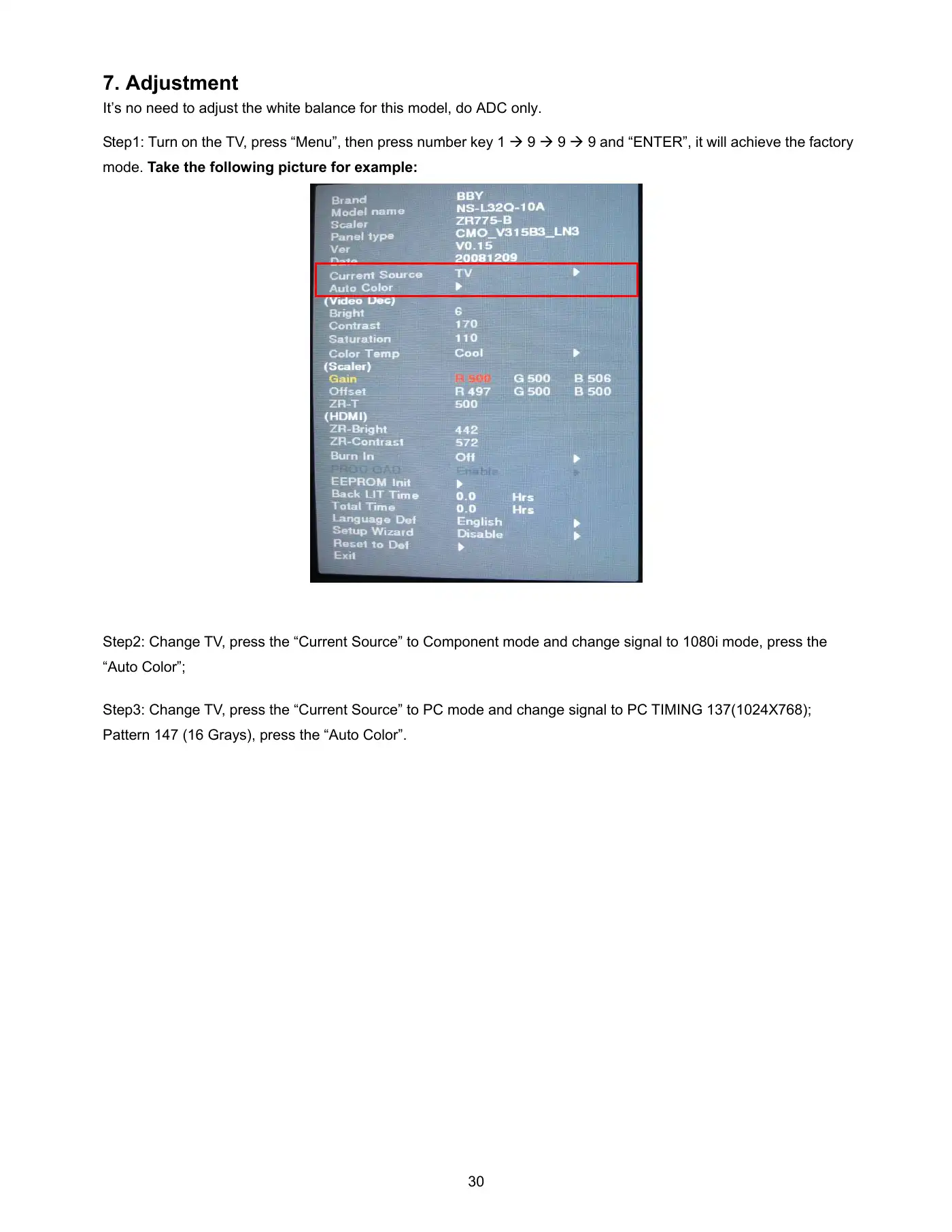 Haier HL24XD2 Service Manual Manual pdf 30 page image