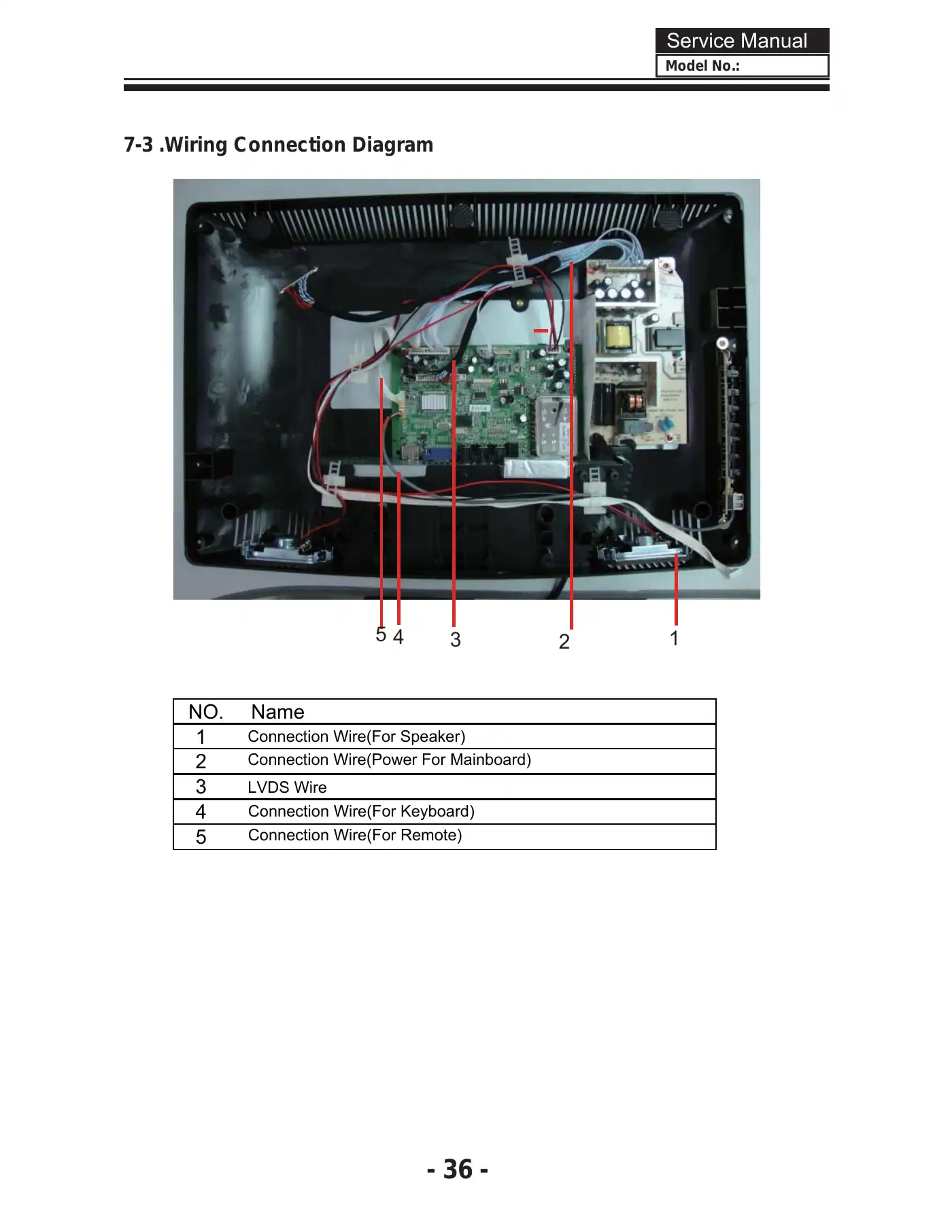 Haier HL19KN2 Service Manual Manual pdf 37 page image
