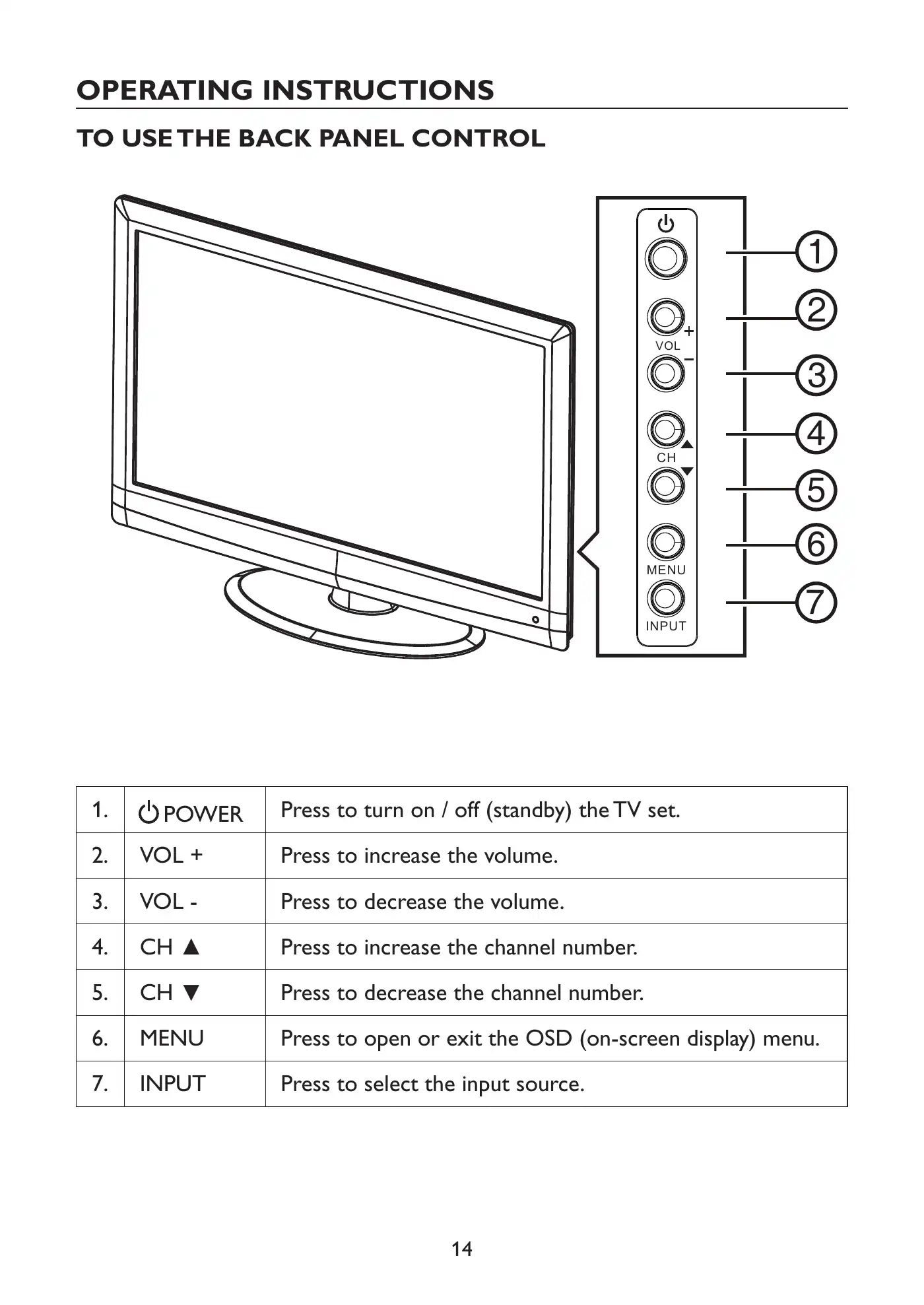 Haier HL19LE2a Owner's Manual Manual pdf 16 page image