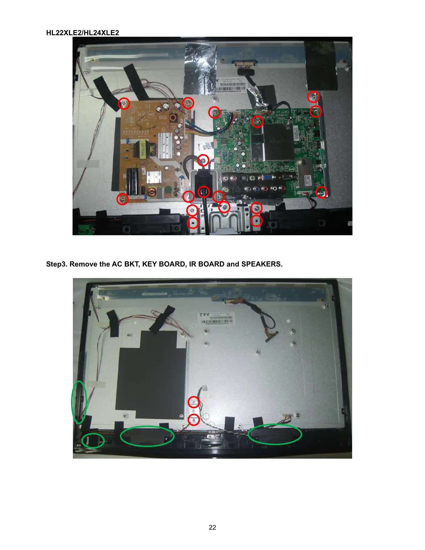 Haier HL19LE2 Service Manual Manual pdf 21 page image