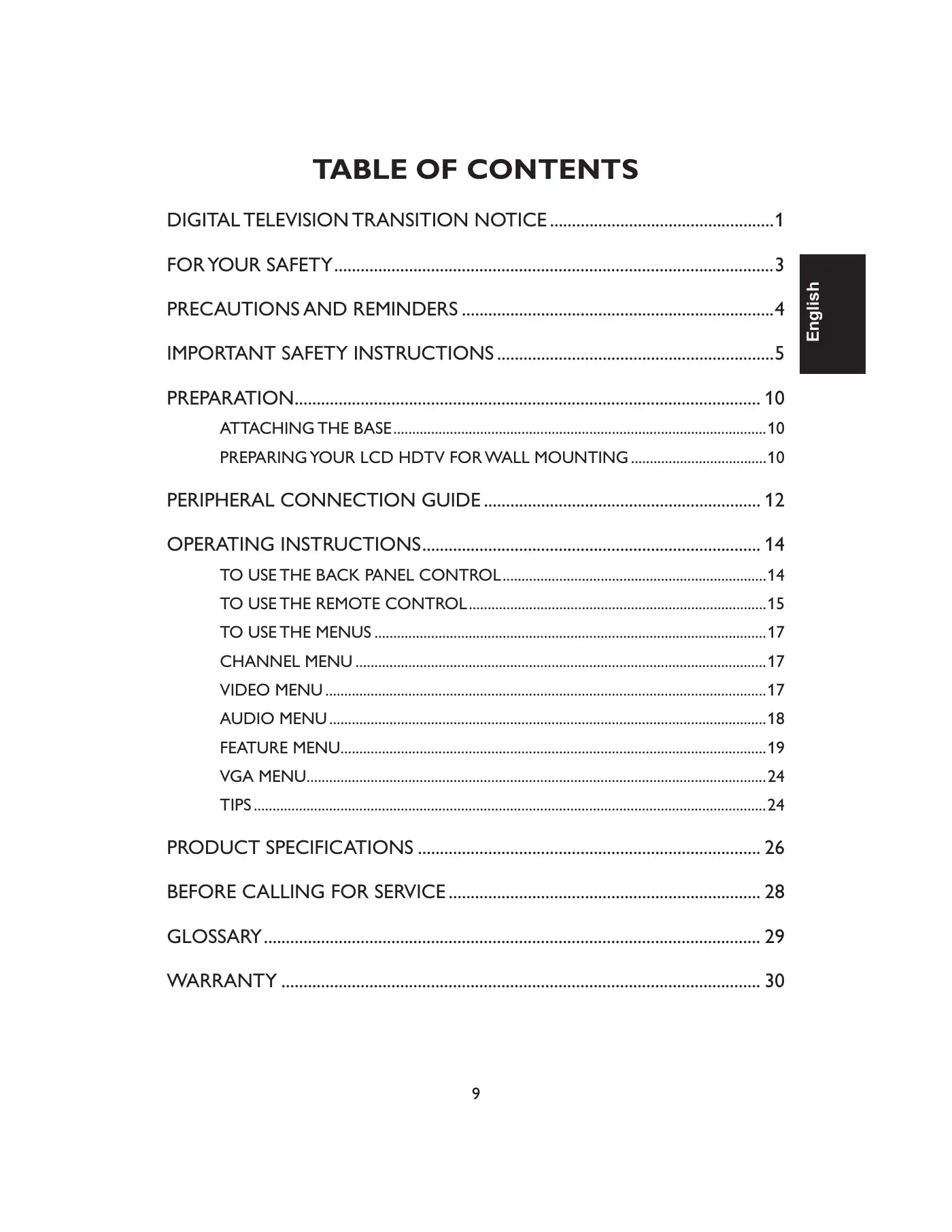 Haier HL22XLT2 Owner's Manual Manual pdf 11 page image