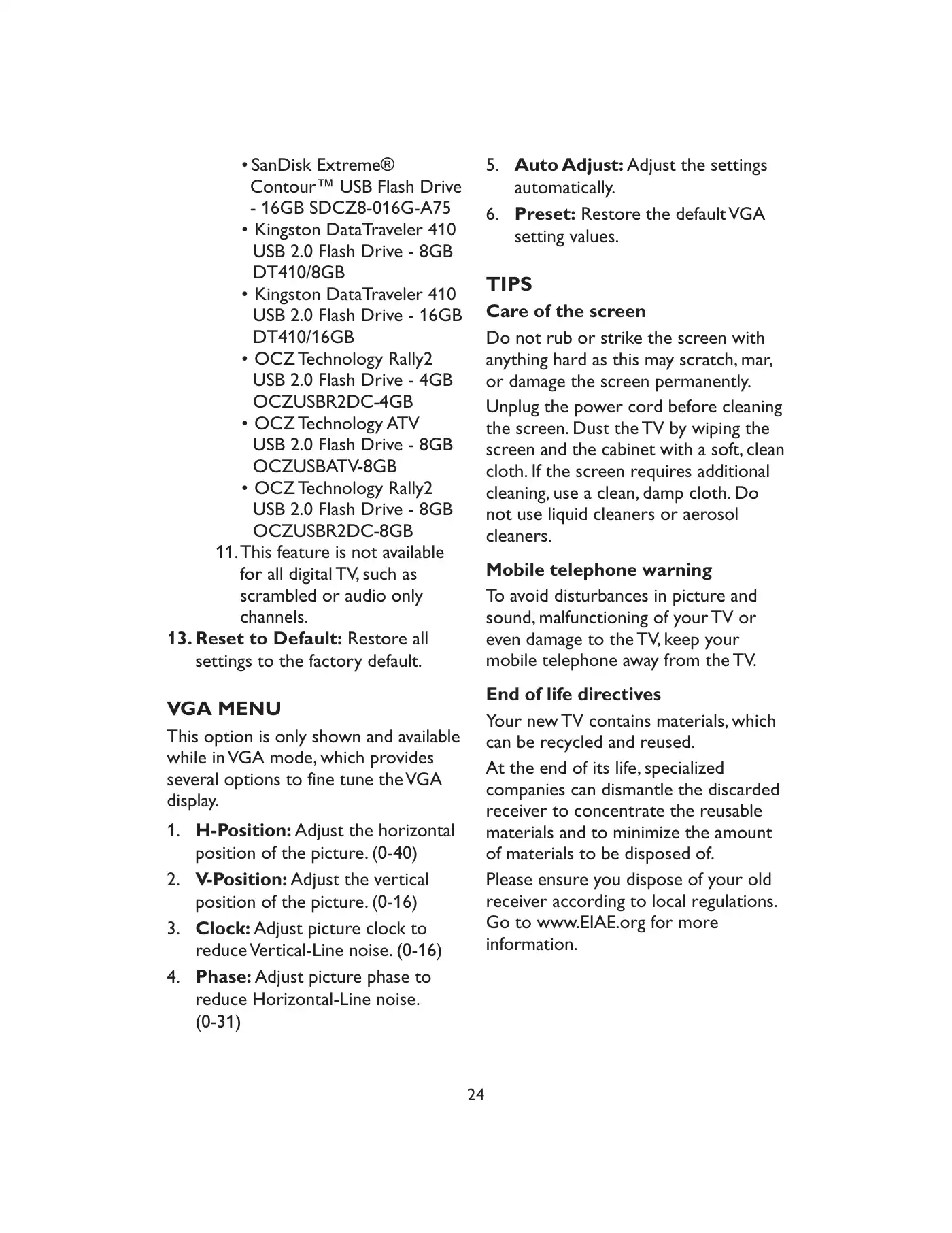 Haier HL22XLT2 Owner's Manual Manual pdf 26 page image
