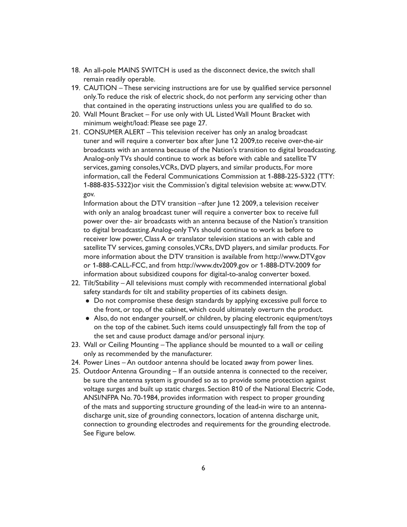 Haier HL22XLT2 Owner's Manual Manual pdf 8 page image