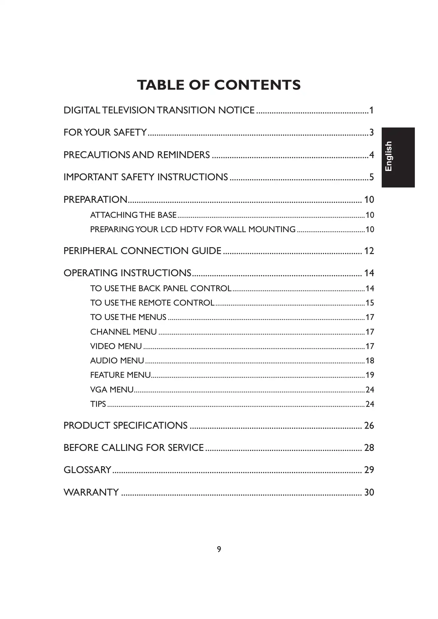Haier HL22XLTW2a Owner's Manual Manual pdf 11 page image