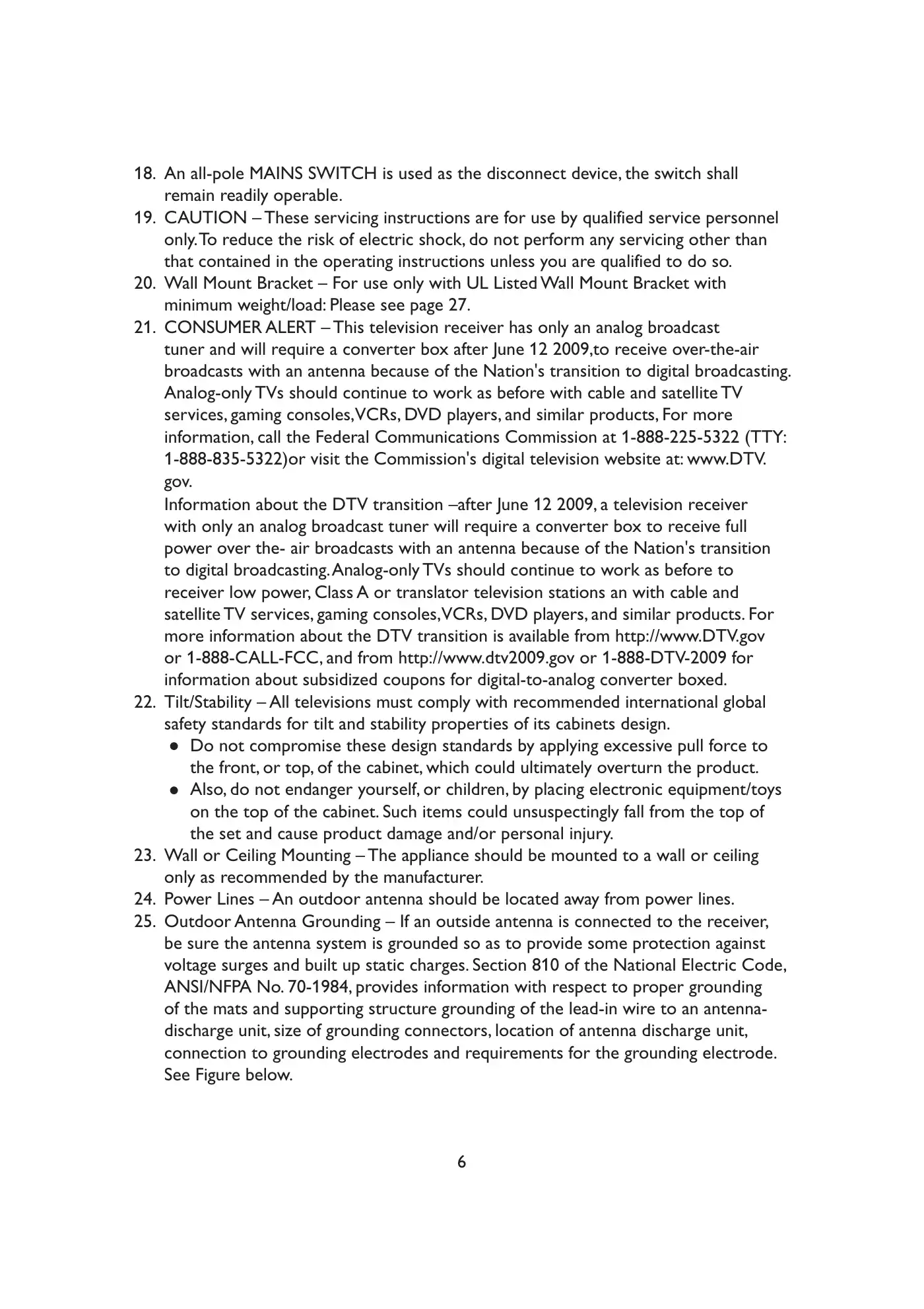 Haier HL22XLTW2a Owner's Manual Manual pdf 8 page image