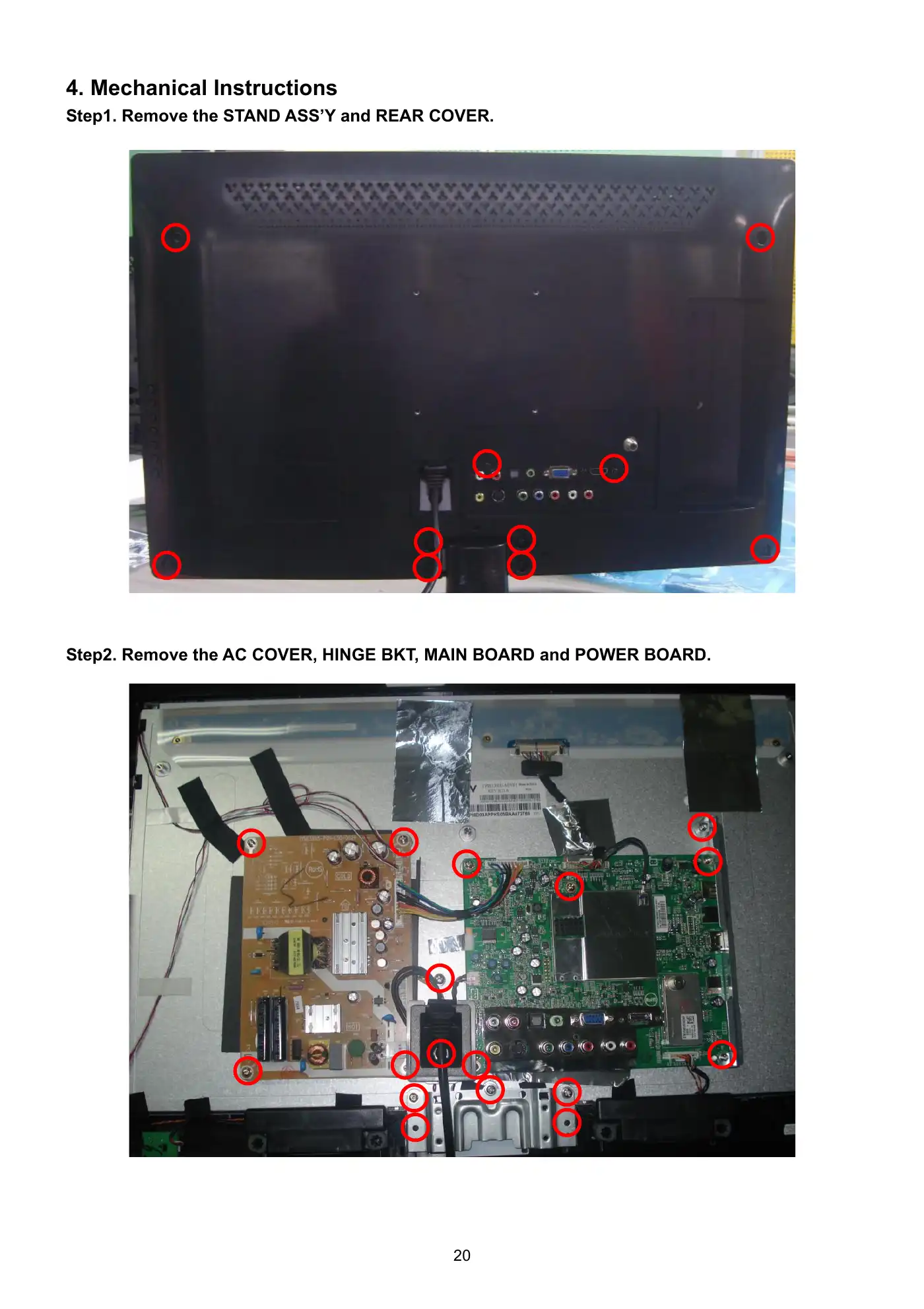 Haier HL22XLT2 Service Manual Manual pdf 19 page image