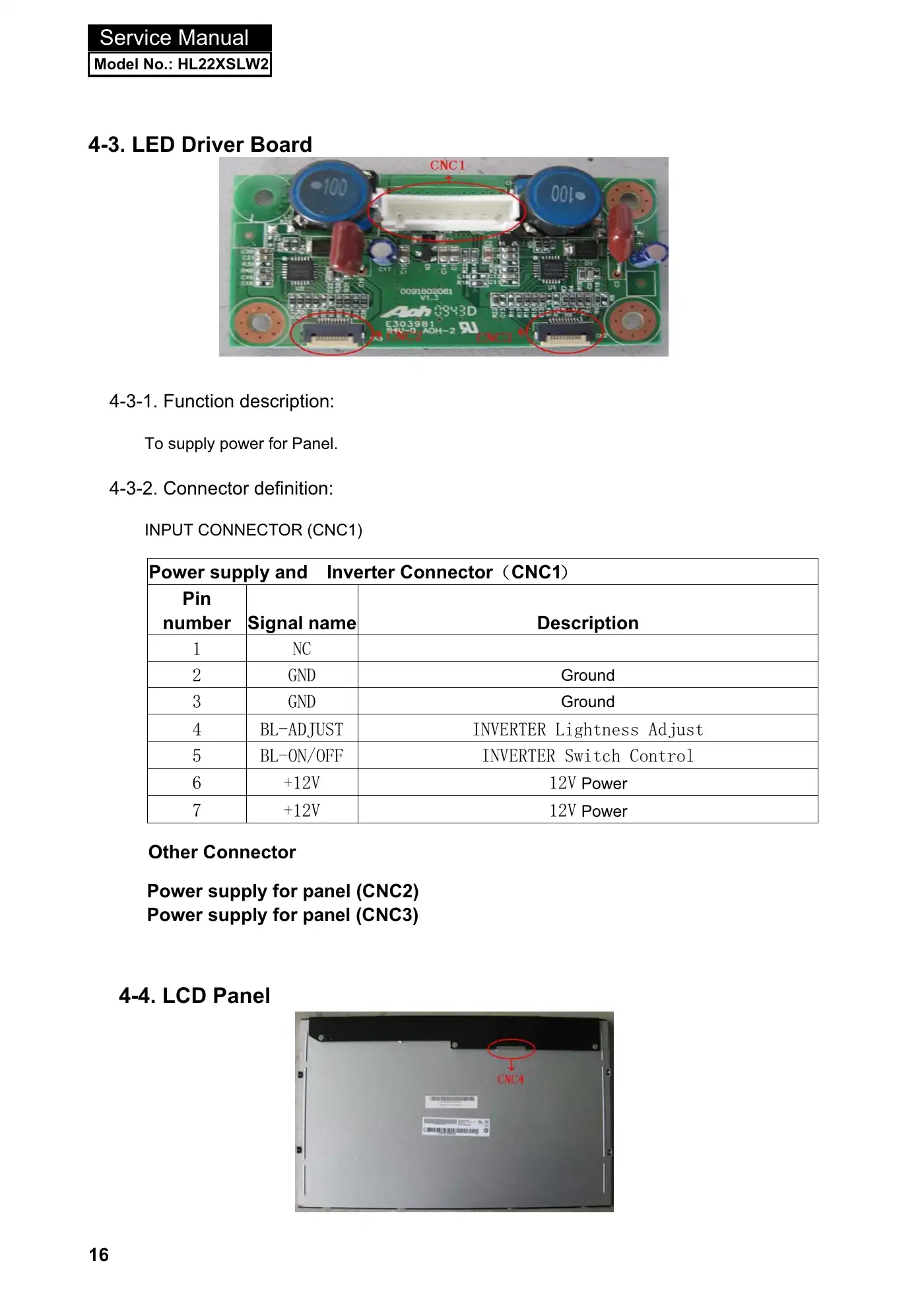 Haier HL22XSLW2 Service Manual Manual pdf 17 page image