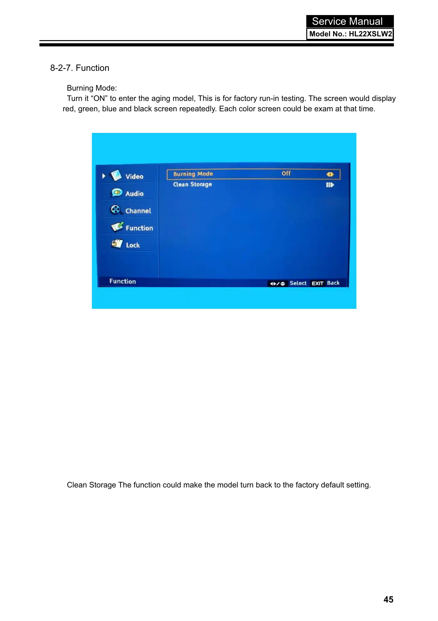 Haier HL22XSLW2 Service Manual Manual pdf 46 page image
