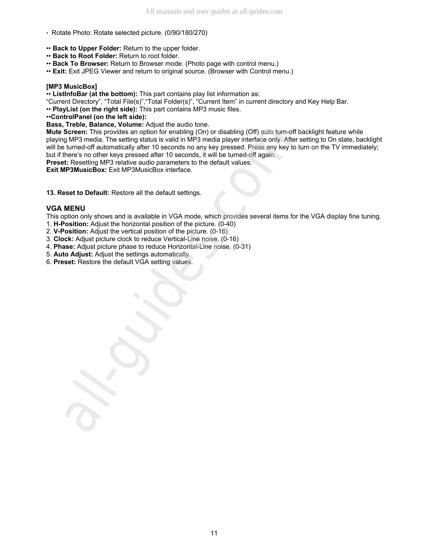 Haier HL24XD2 Service Manual Manual pdf 11 page image