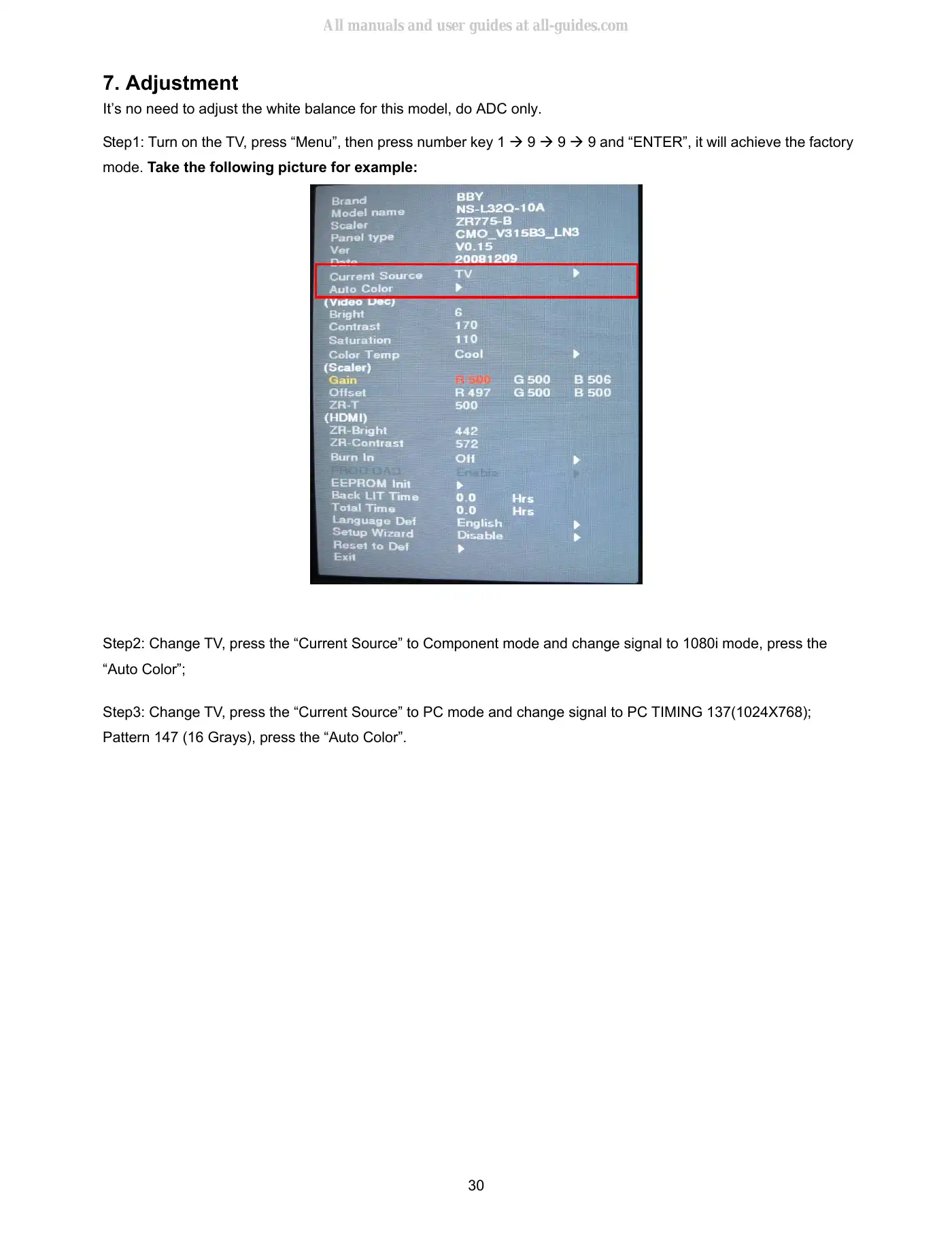 Haier HL24XD2 Service Manual Manual pdf 30 page image