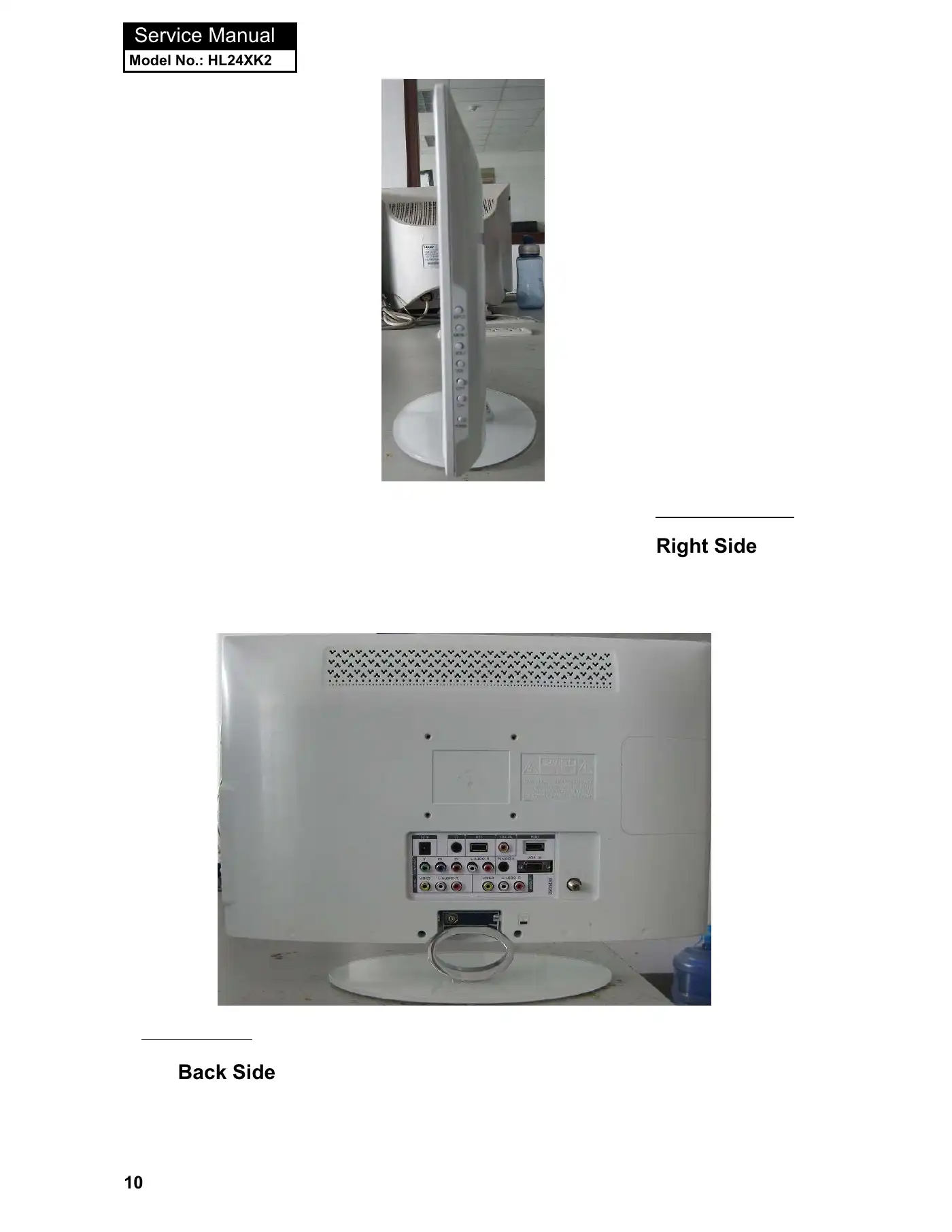 Haier HL24XK2 Service Manual Manual pdf 11 page image