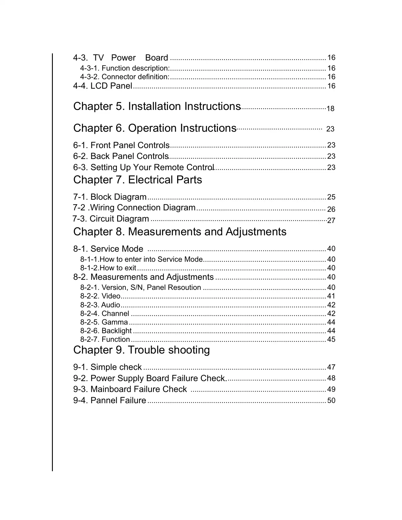 Haier HL24XK2 Service Manual Manual pdf 3 page image
