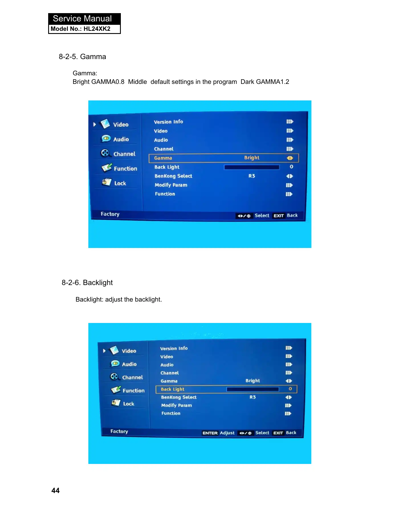 Haier HL24XK2 Service Manual Manual pdf 45 page image