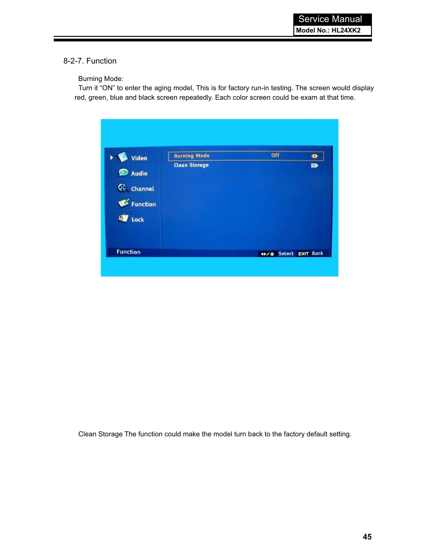 Haier HL24XK2 Service Manual Manual pdf 46 page image