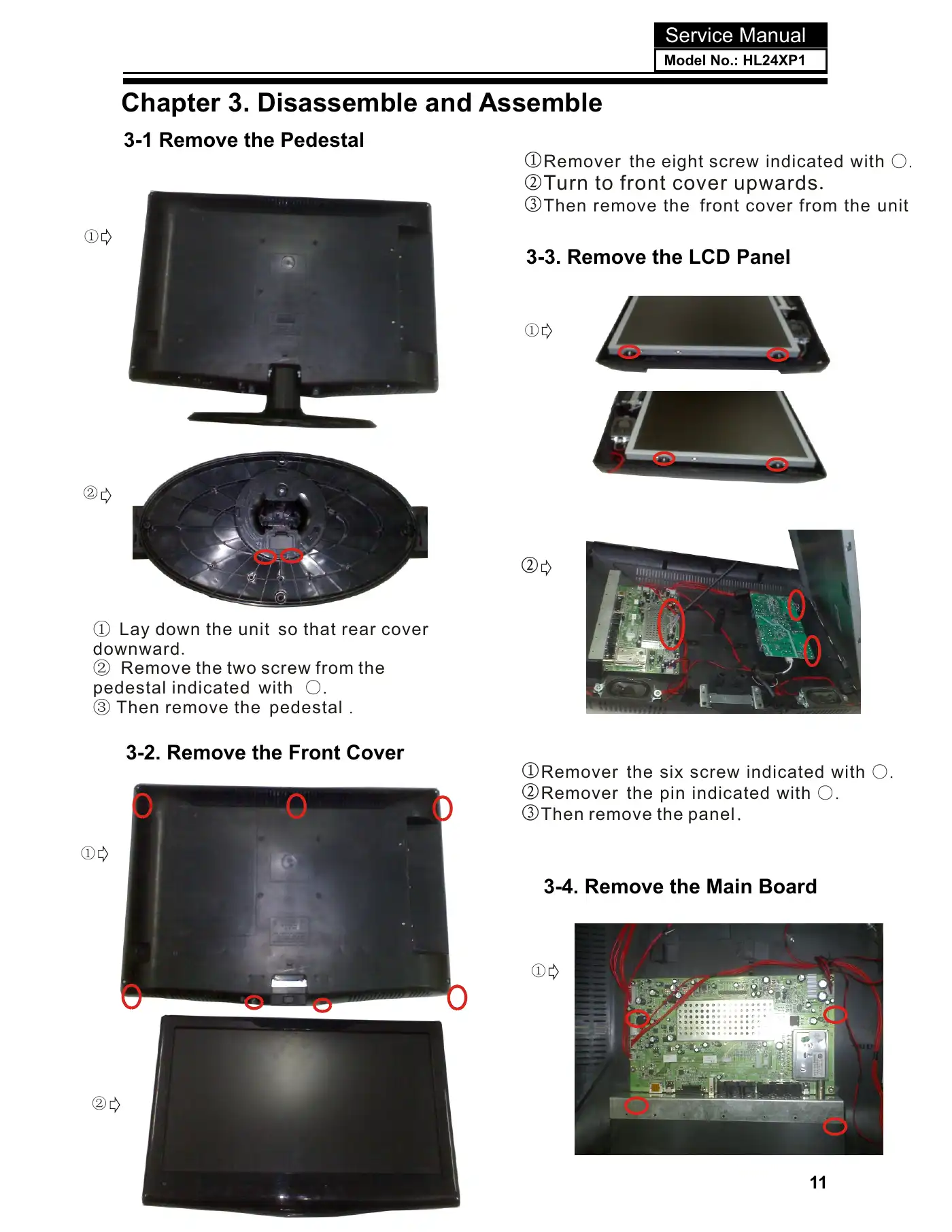 Haier HL24XP1 Service Manual Manual pdf 12 page image