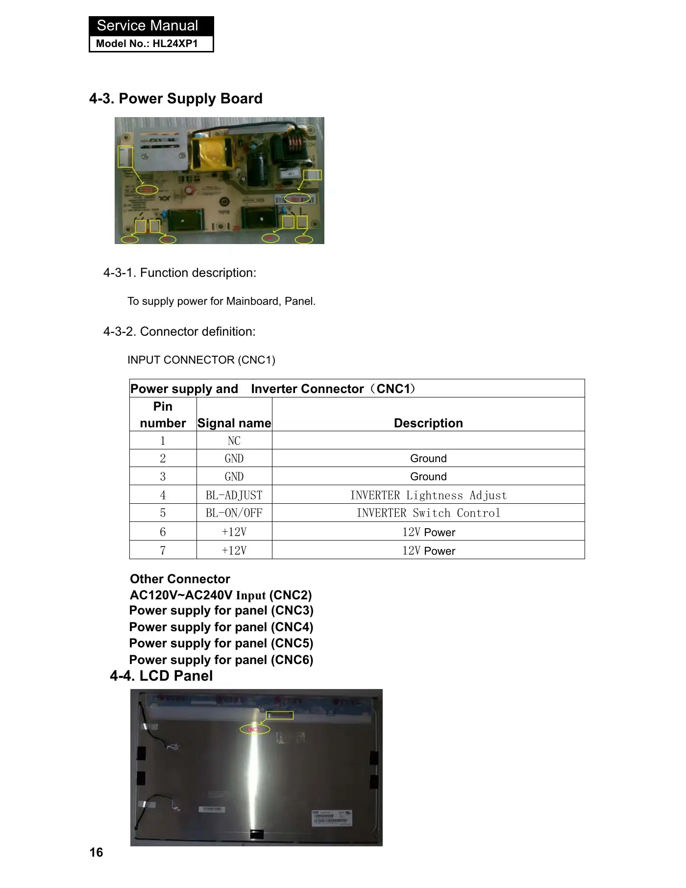 Haier HL24XP1 Service Manual Manual pdf 17 page image