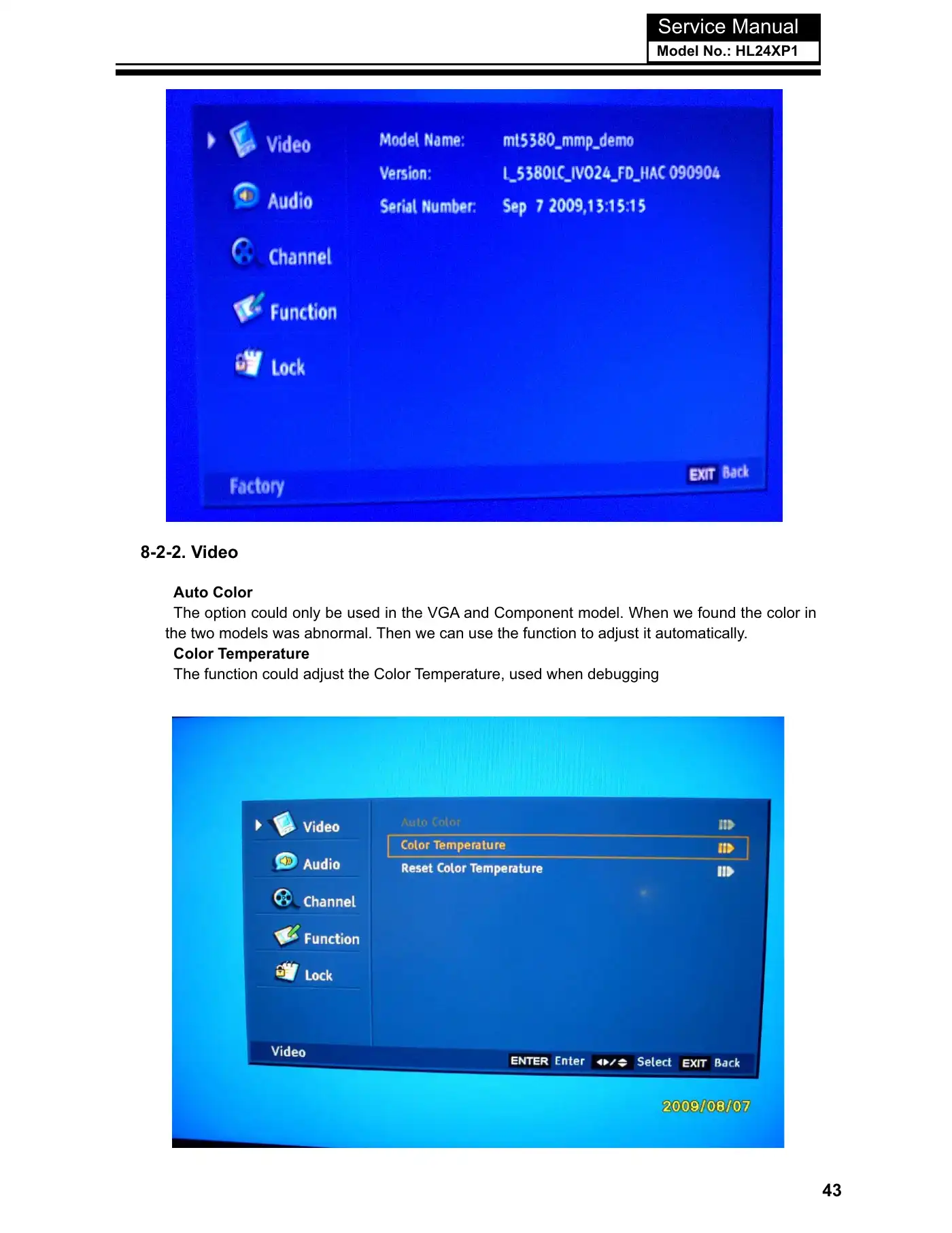Haier HL24XP1 Service Manual Manual pdf 44 page image