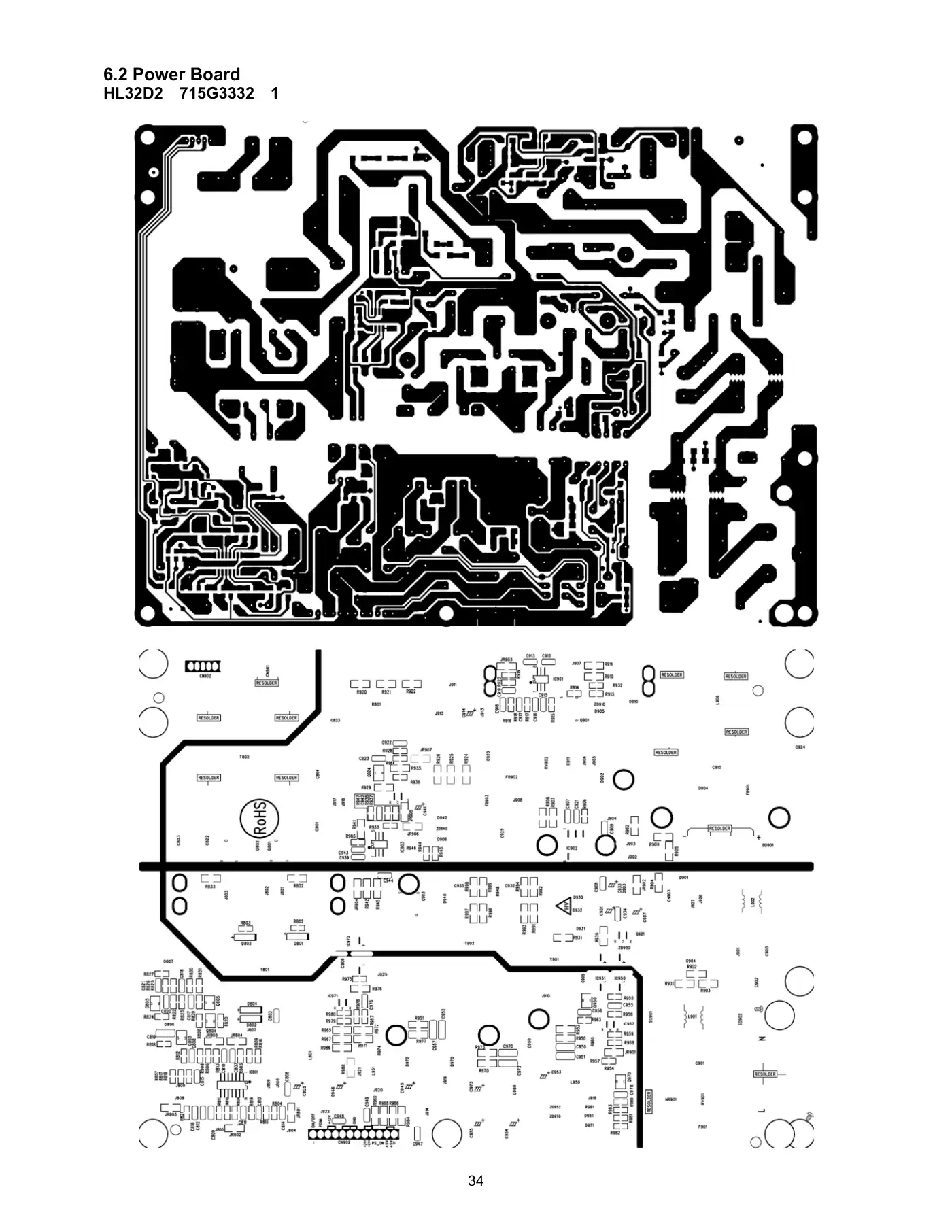 Haier HL32D2 Service Manual Manual pdf 34 page image
