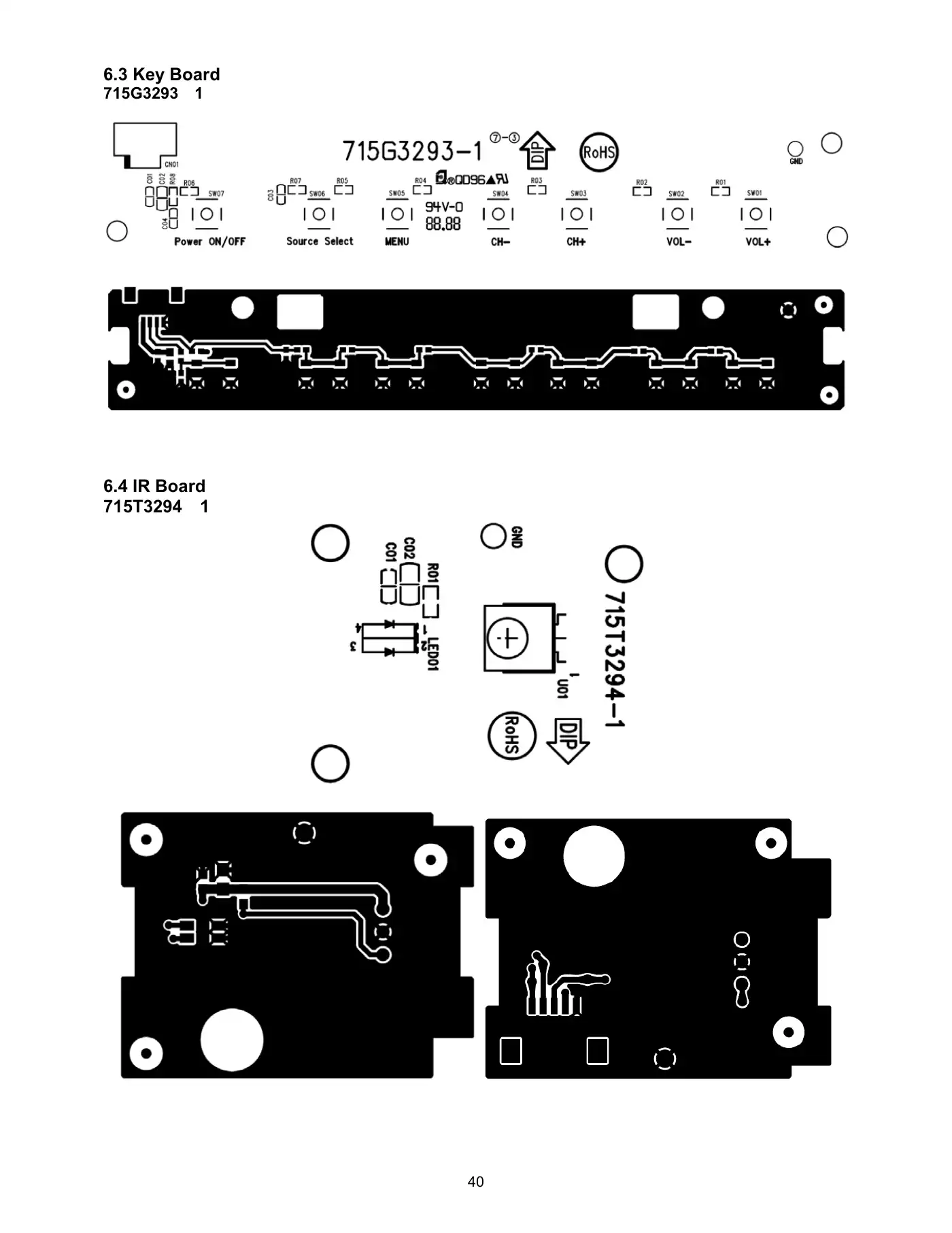 Haier HL32D2 Service Manual Manual pdf 40 page image