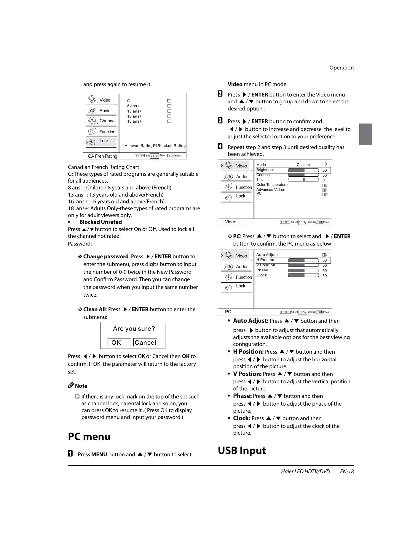 Haier HLC24XSL2 Owner's Manual Manual pdf 19 page image