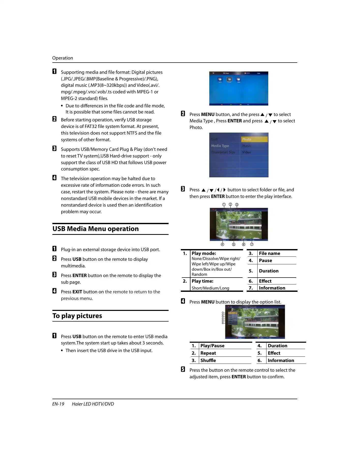 Haier HLC24XSL2 Owner's Manual Manual pdf 20 page image