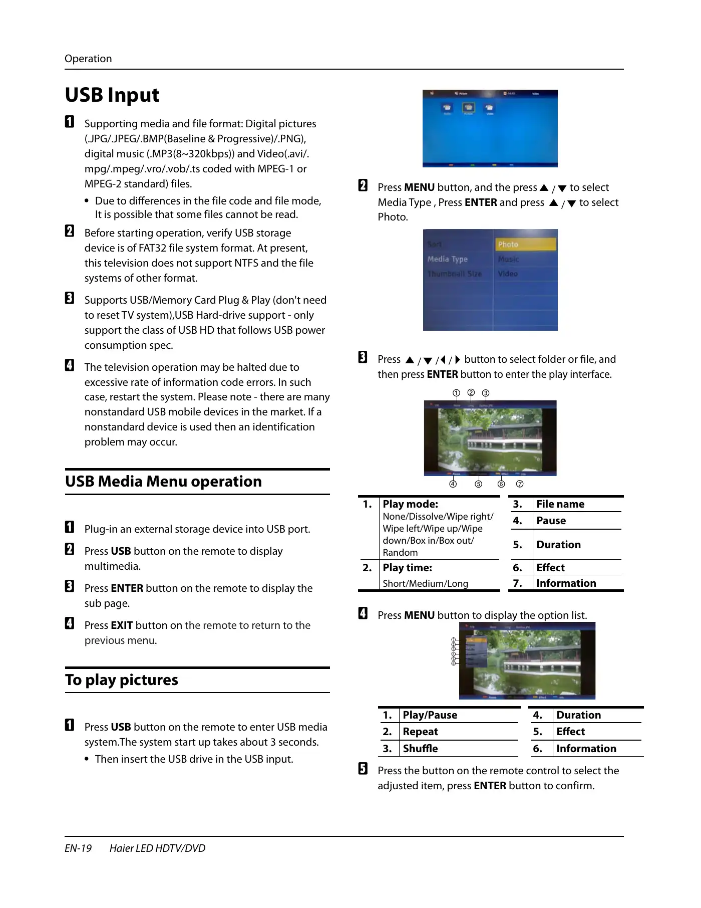 Haier HLC24XK2 Owner's Manual Manual pdf 20 page image