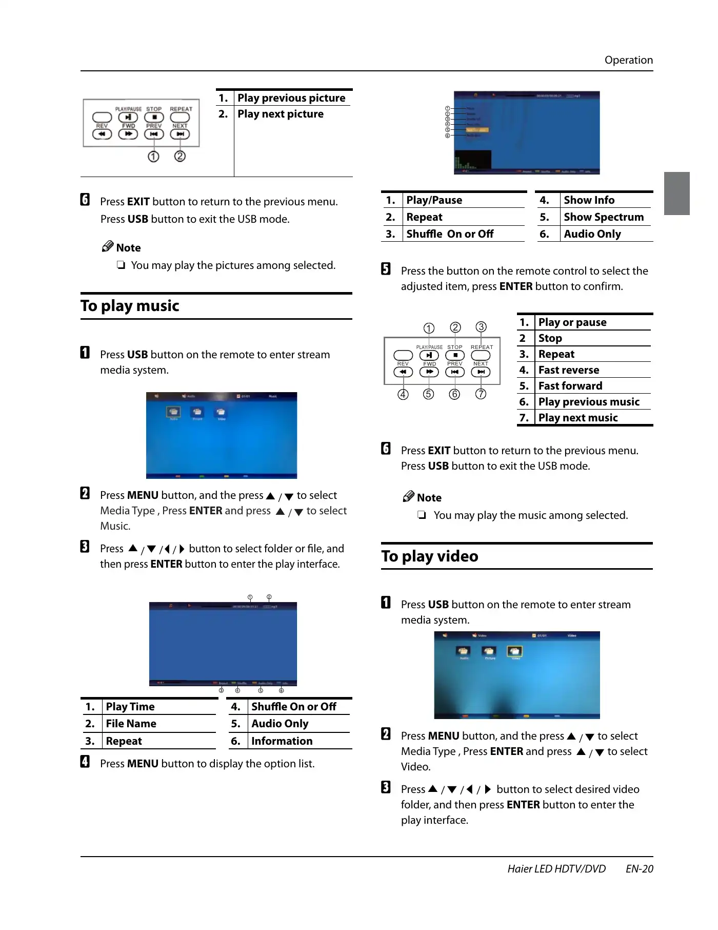 Haier HLC24XK2 Owner's Manual Manual pdf 21 page image