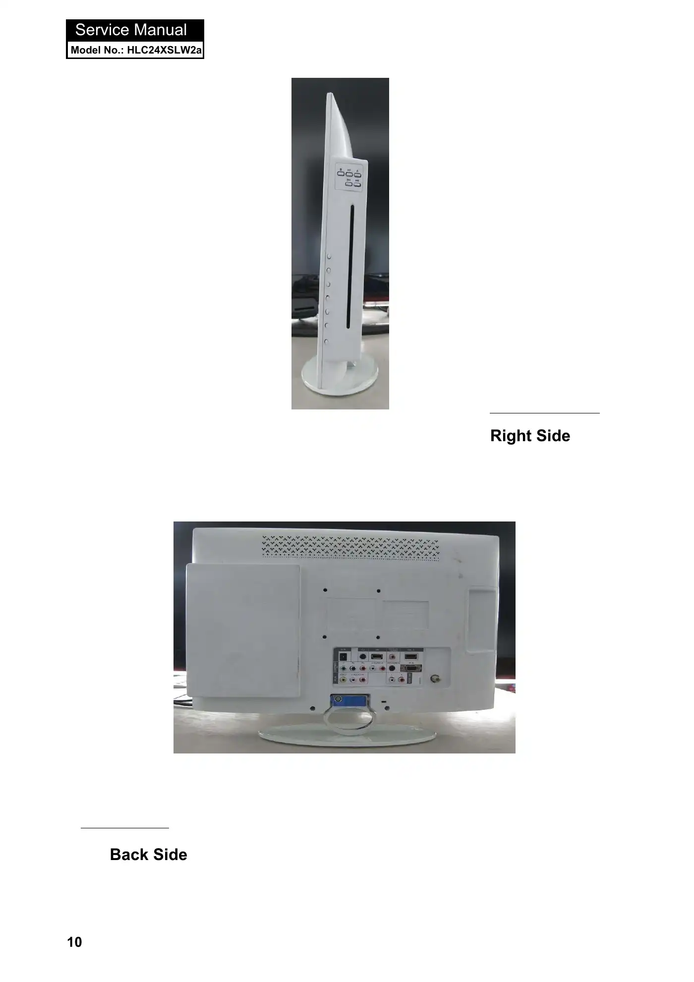 Haier HLC24XSLW2 Service Manual Manual pdf 11 page image