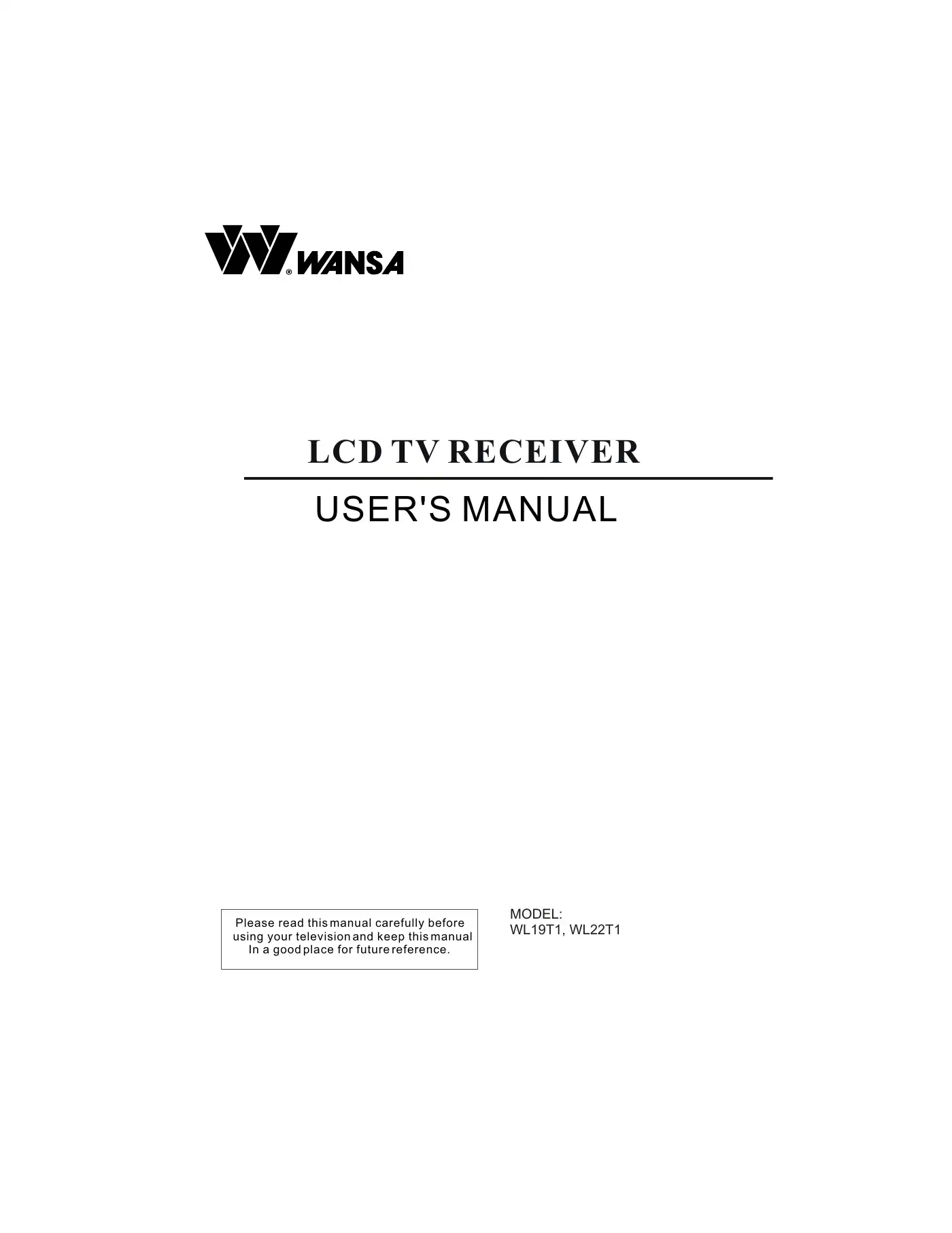 Haier WL19T1 User Manual Manual pdf 1 page image