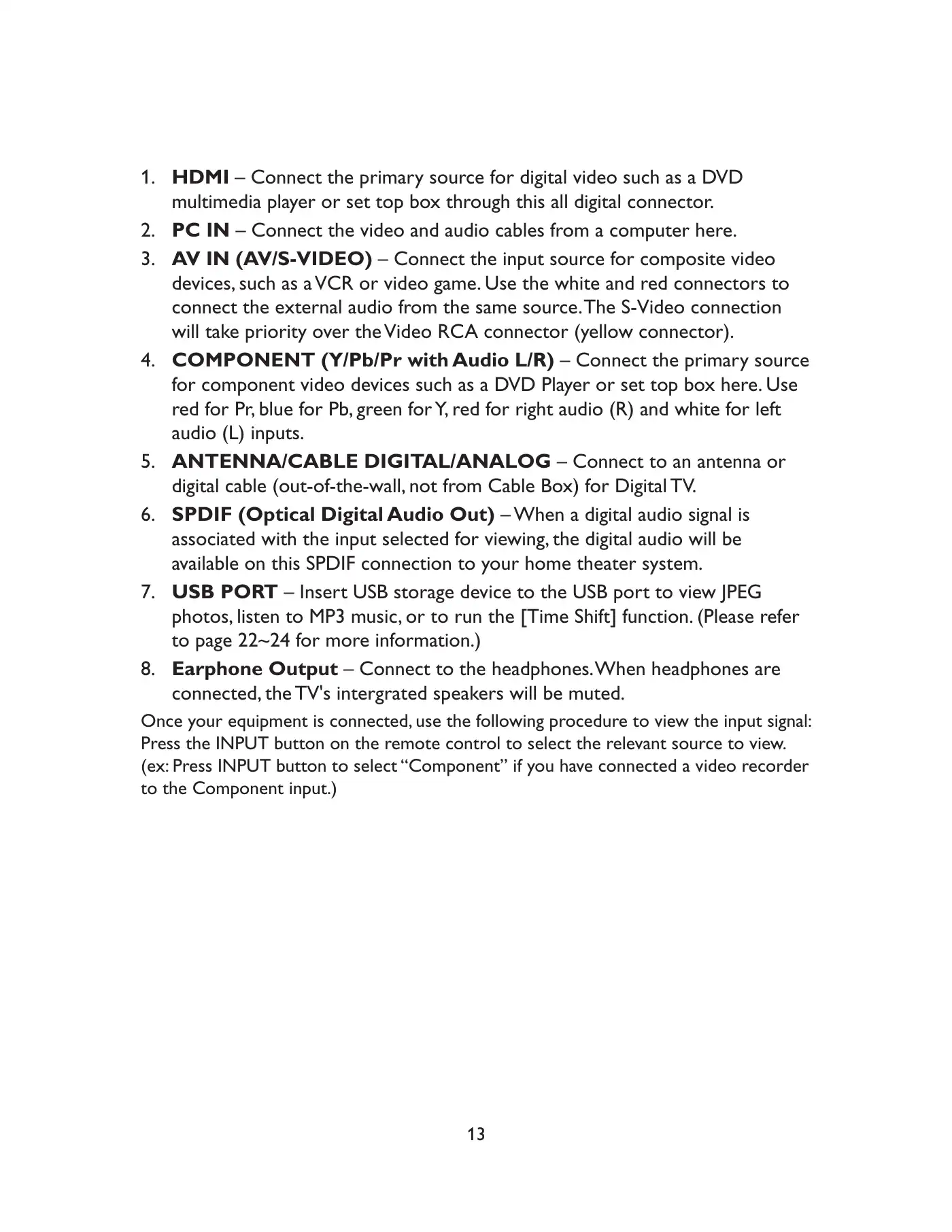 Haier LE19C1320 Owner's Manual Manual pdf 14 page image