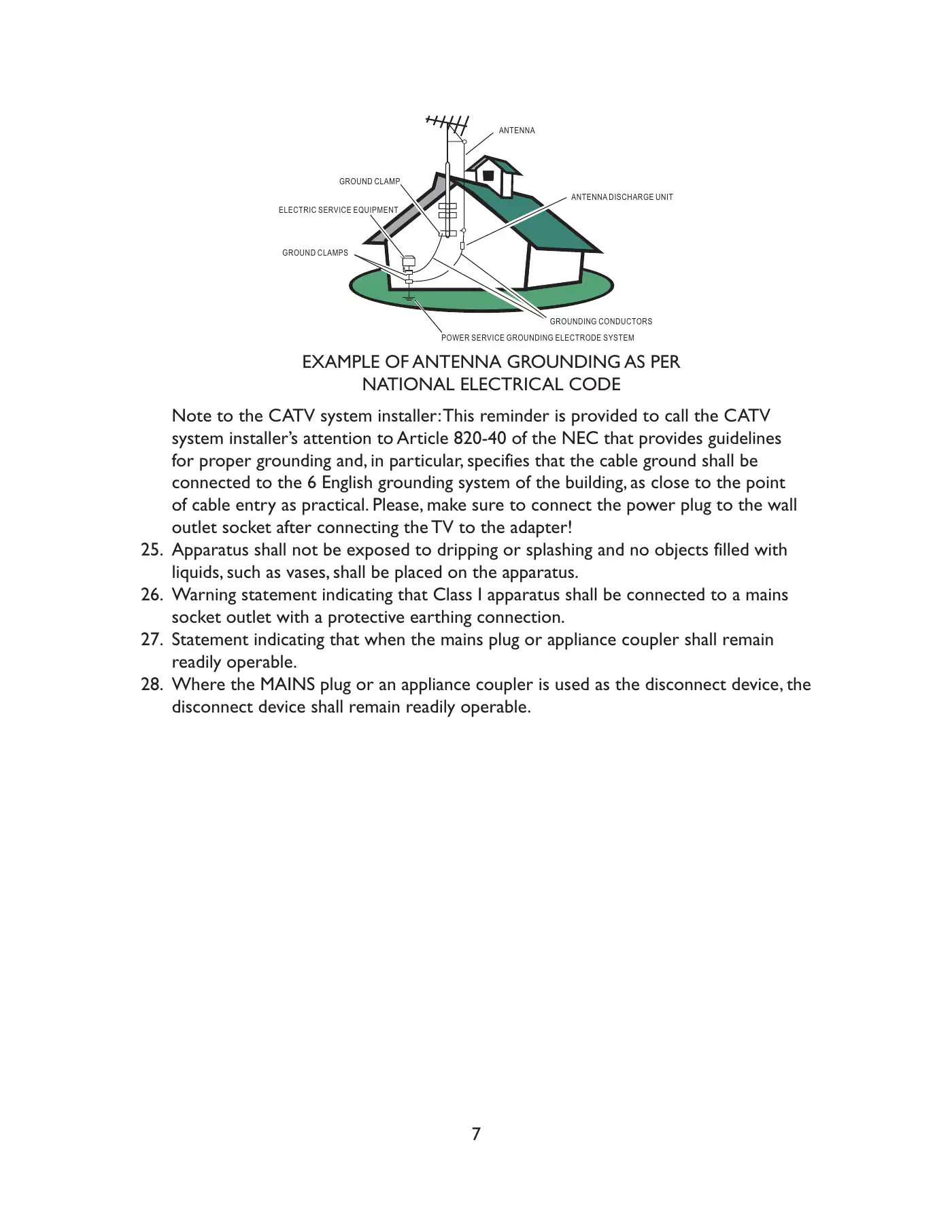 Haier LE19C1320 Owner's Manual Manual pdf 8 page image