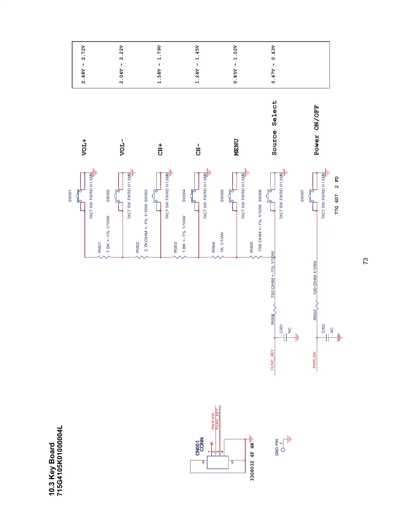 Haier LE19C1320 Service Manual Manual pdf 73 page image