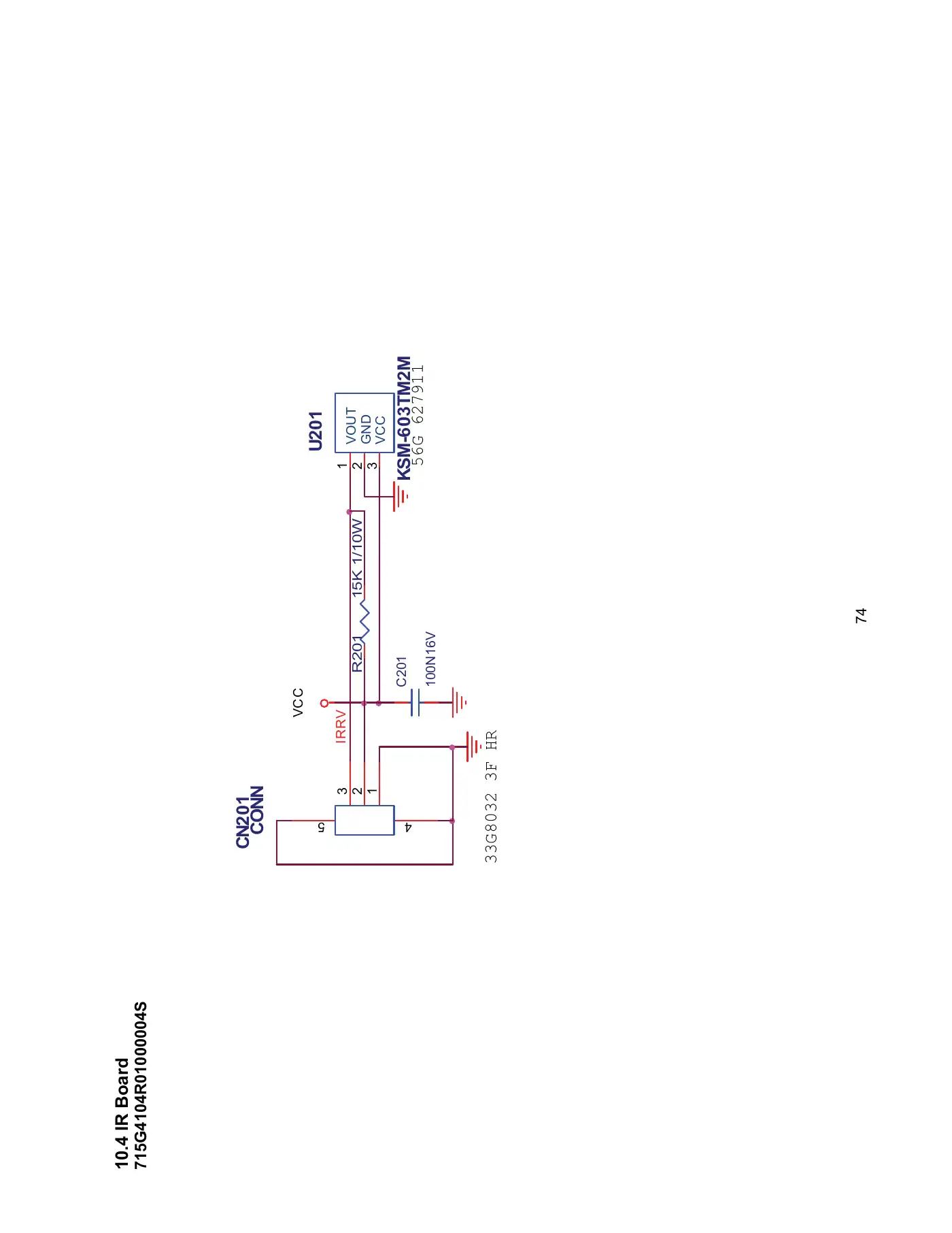 Haier LE19C1320 Service Manual Manual pdf 74 page image