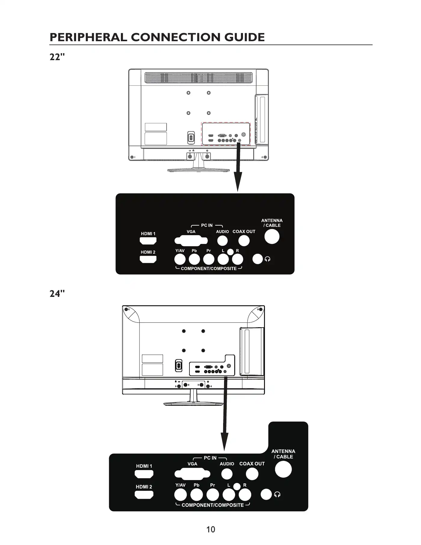 Haier LE22D3380 User Manual Manual pdf 12 page image