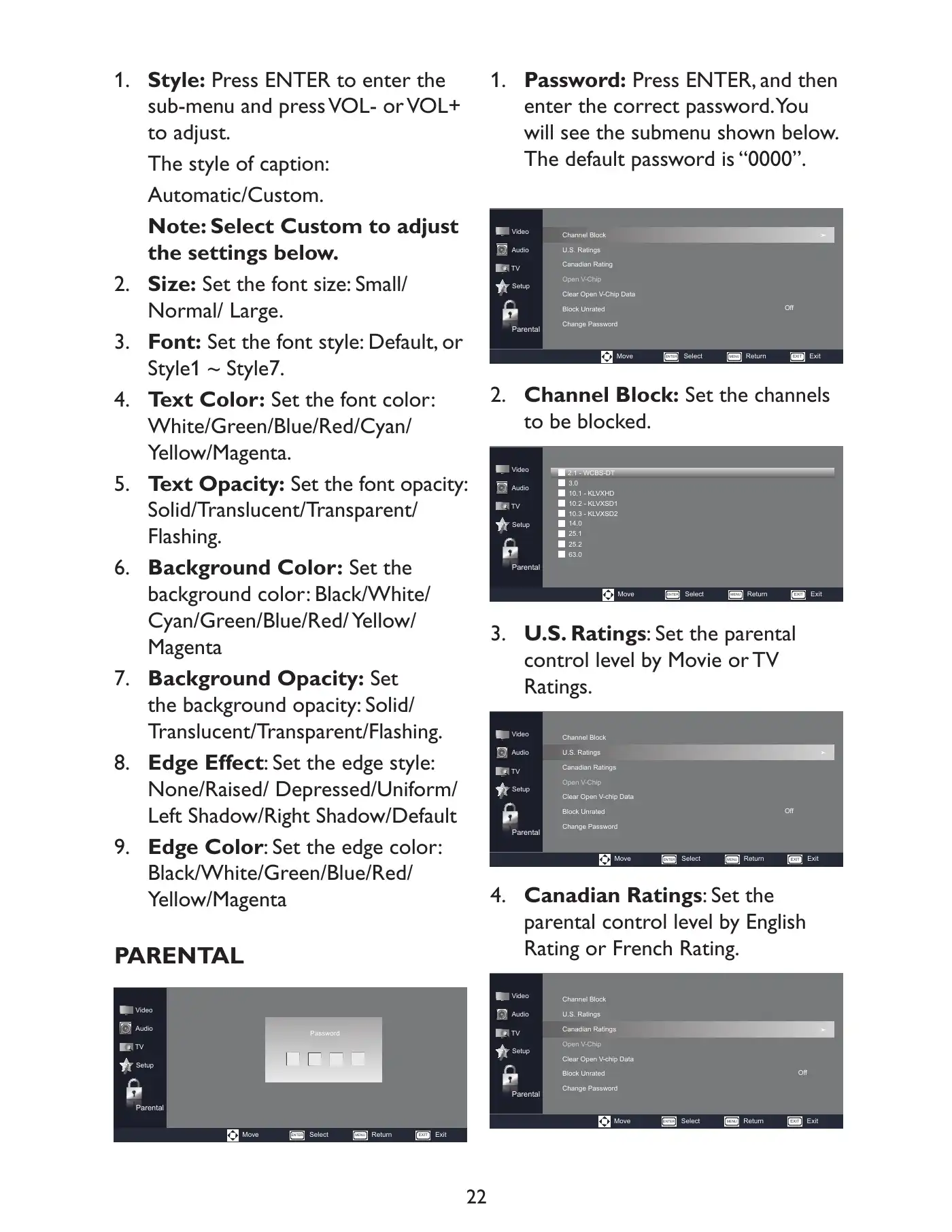 Haier LE22D3380 User Manual Manual pdf 24 page image