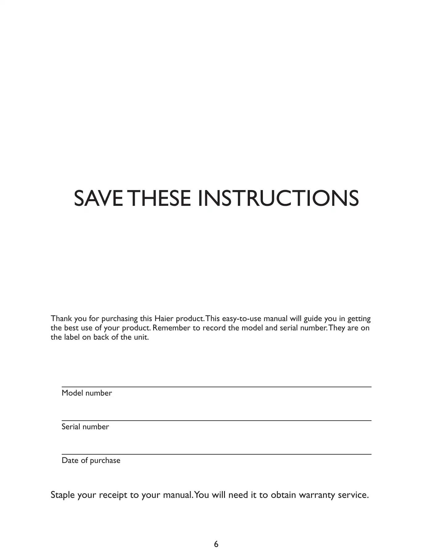 Haier LE22D3380 User Manual Manual pdf 8 page image