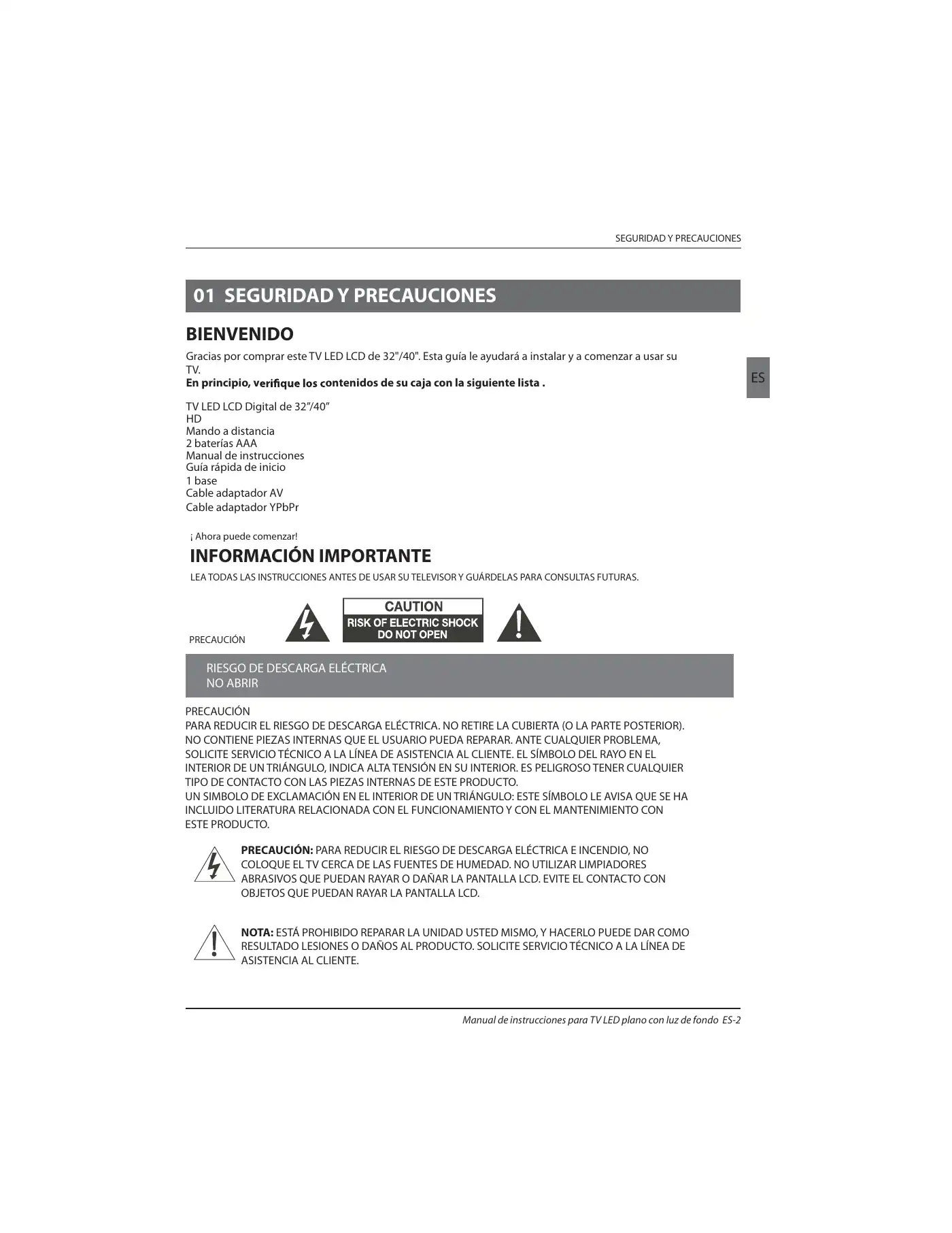 Haier LE32B7000C Instruction Manual Manual pdf 122 page image