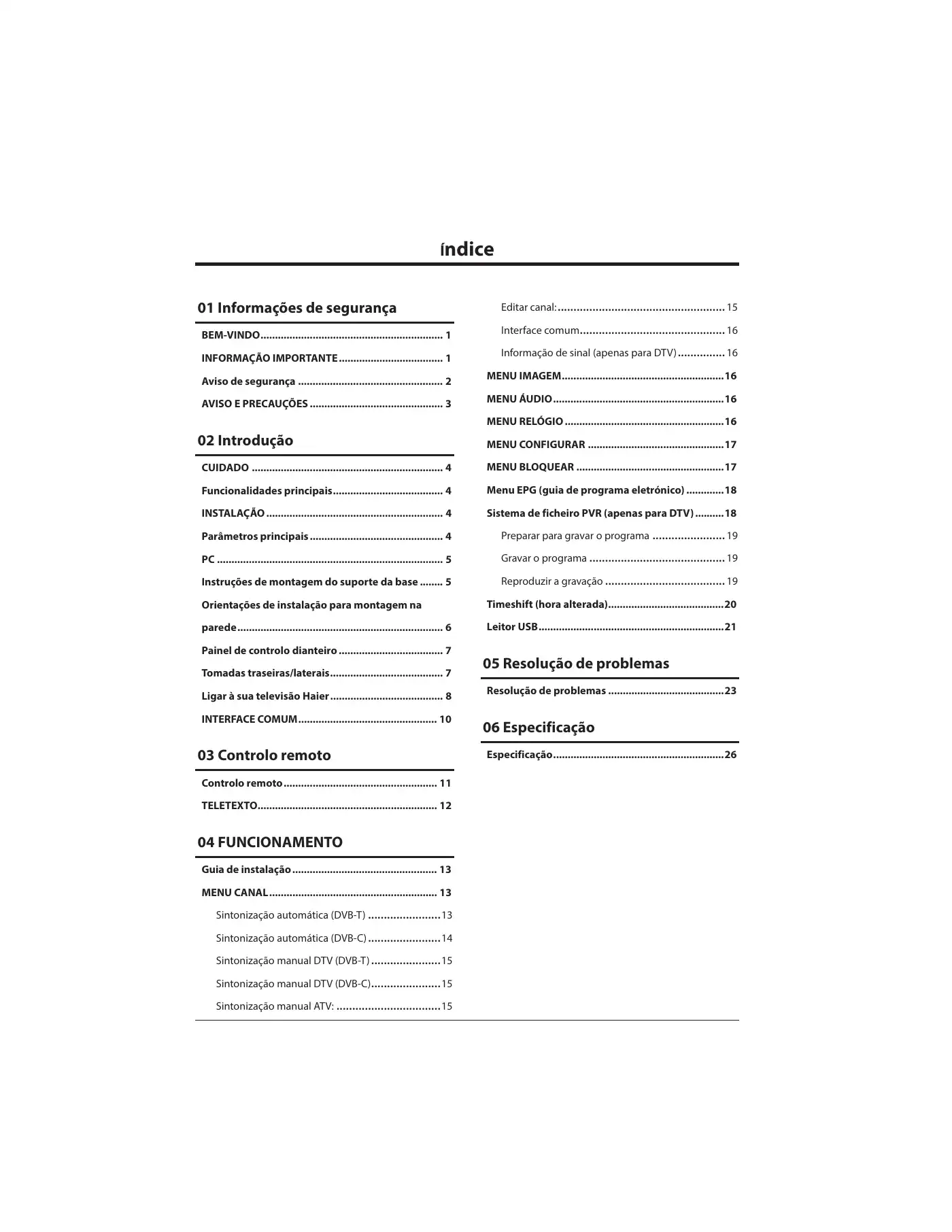 Haier LE32B7000C Instruction Manual Manual pdf 181 page image