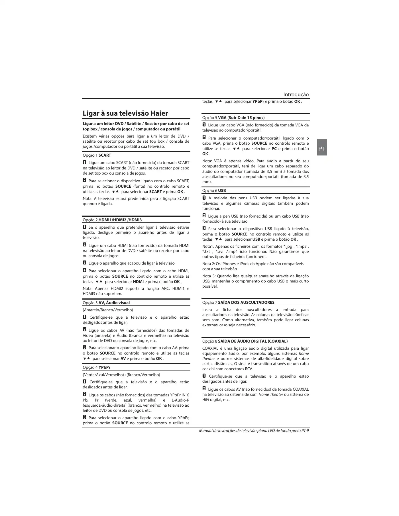 Haier LE32B7000C Instruction Manual Manual pdf 190 page image