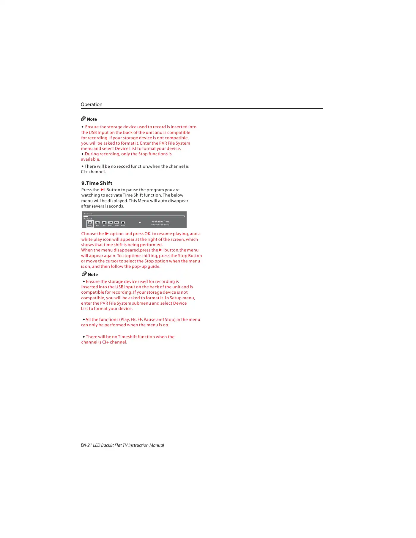 Haier LE32B7000C Instruction Manual Manual pdf 22 page image