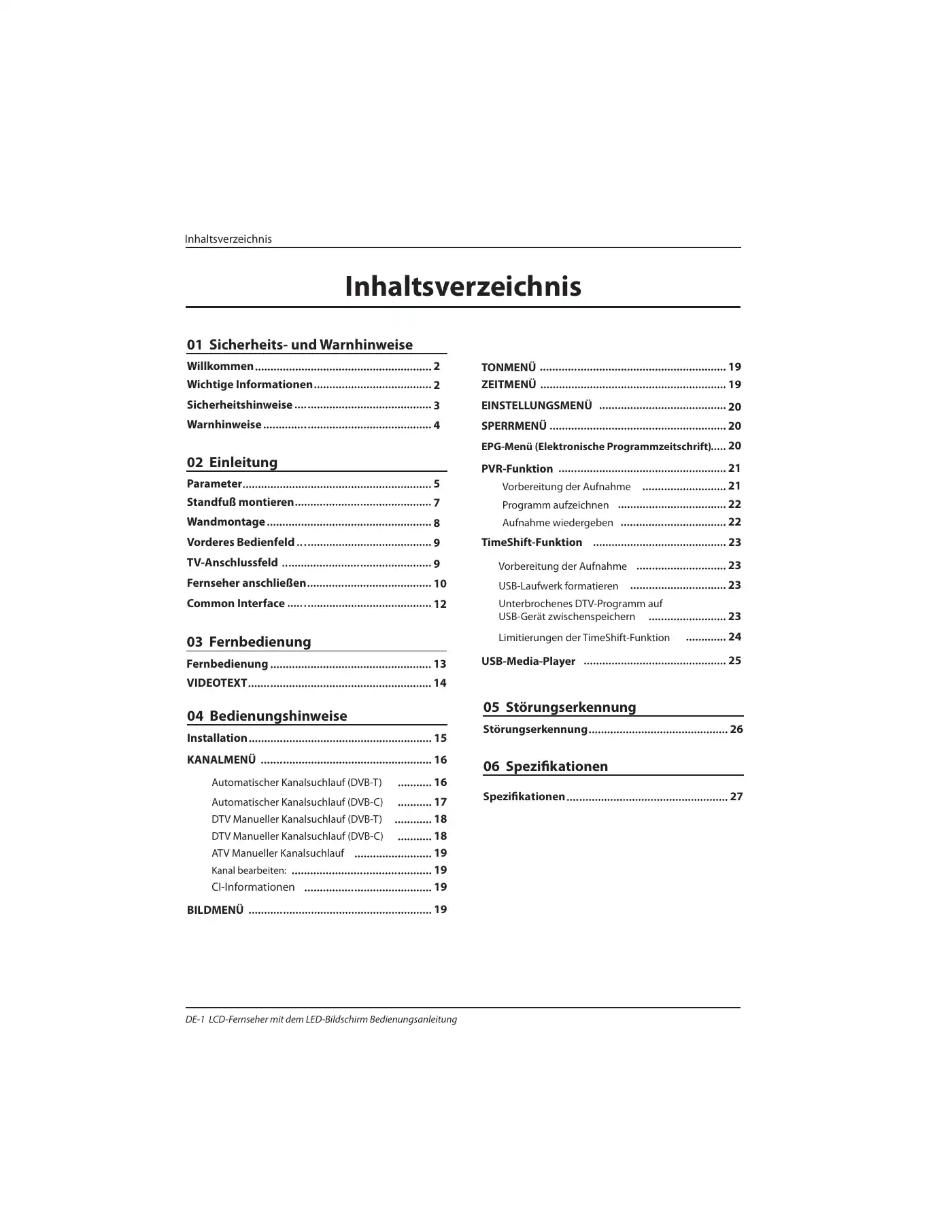 Haier LE32B7000C Instruction Manual Manual pdf 63 page image
