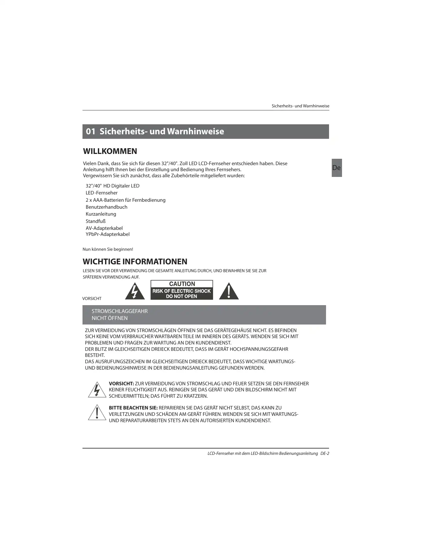 Haier LE32B7000C Instruction Manual Manual pdf 64 page image