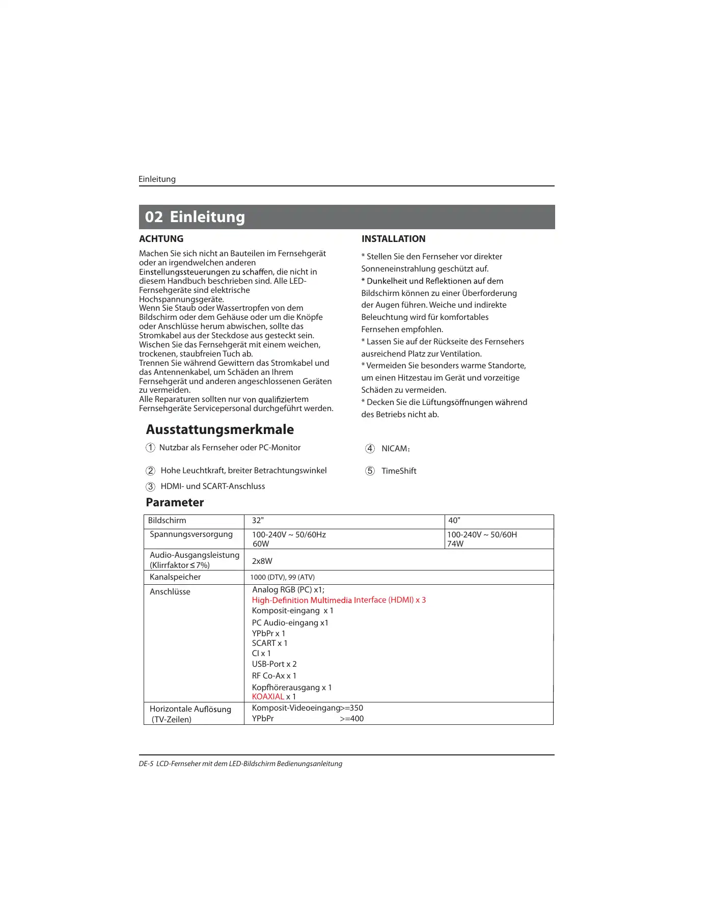 Haier LE32B7000C Instruction Manual Manual pdf 67 page image
