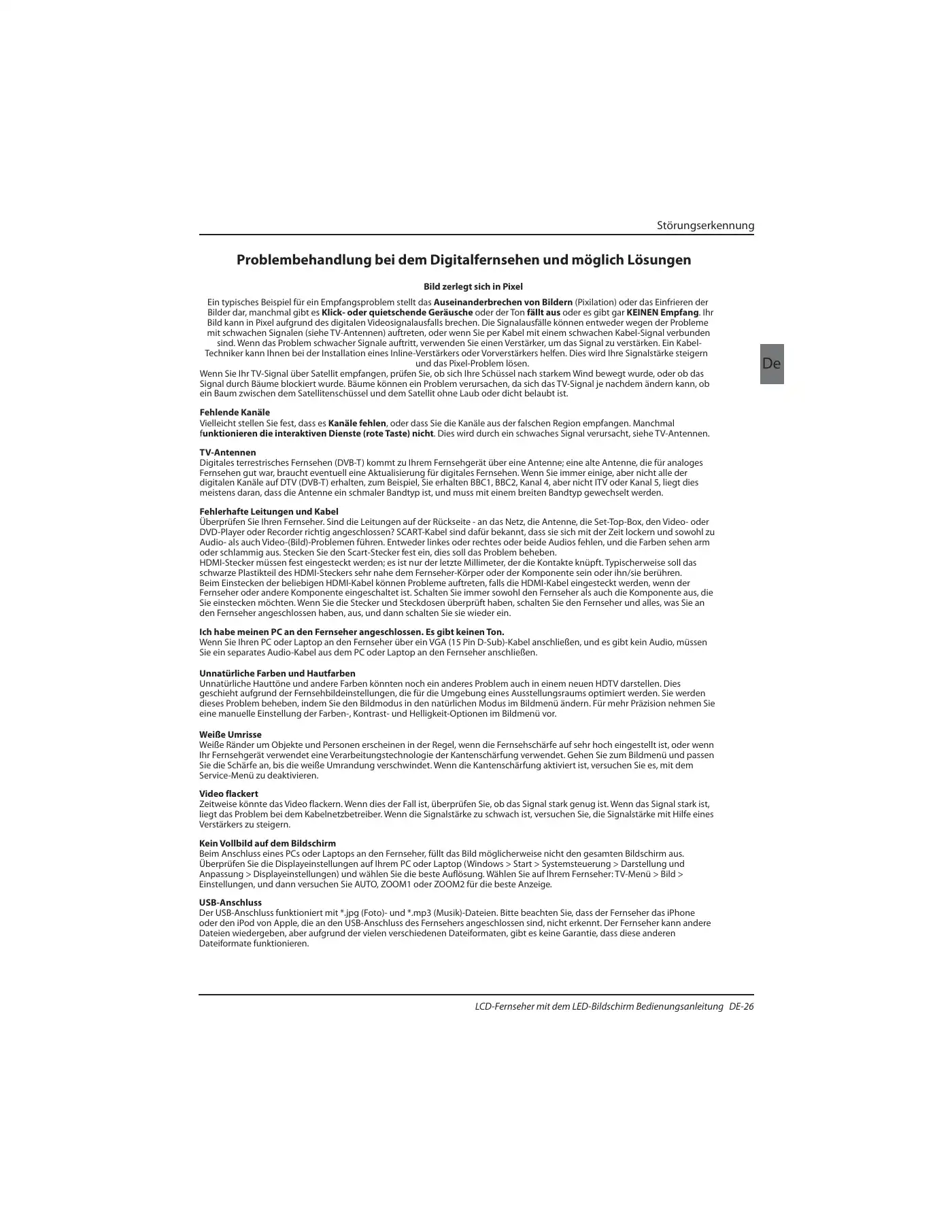 Haier LE32B7000C Instruction Manual Manual pdf 88 page image