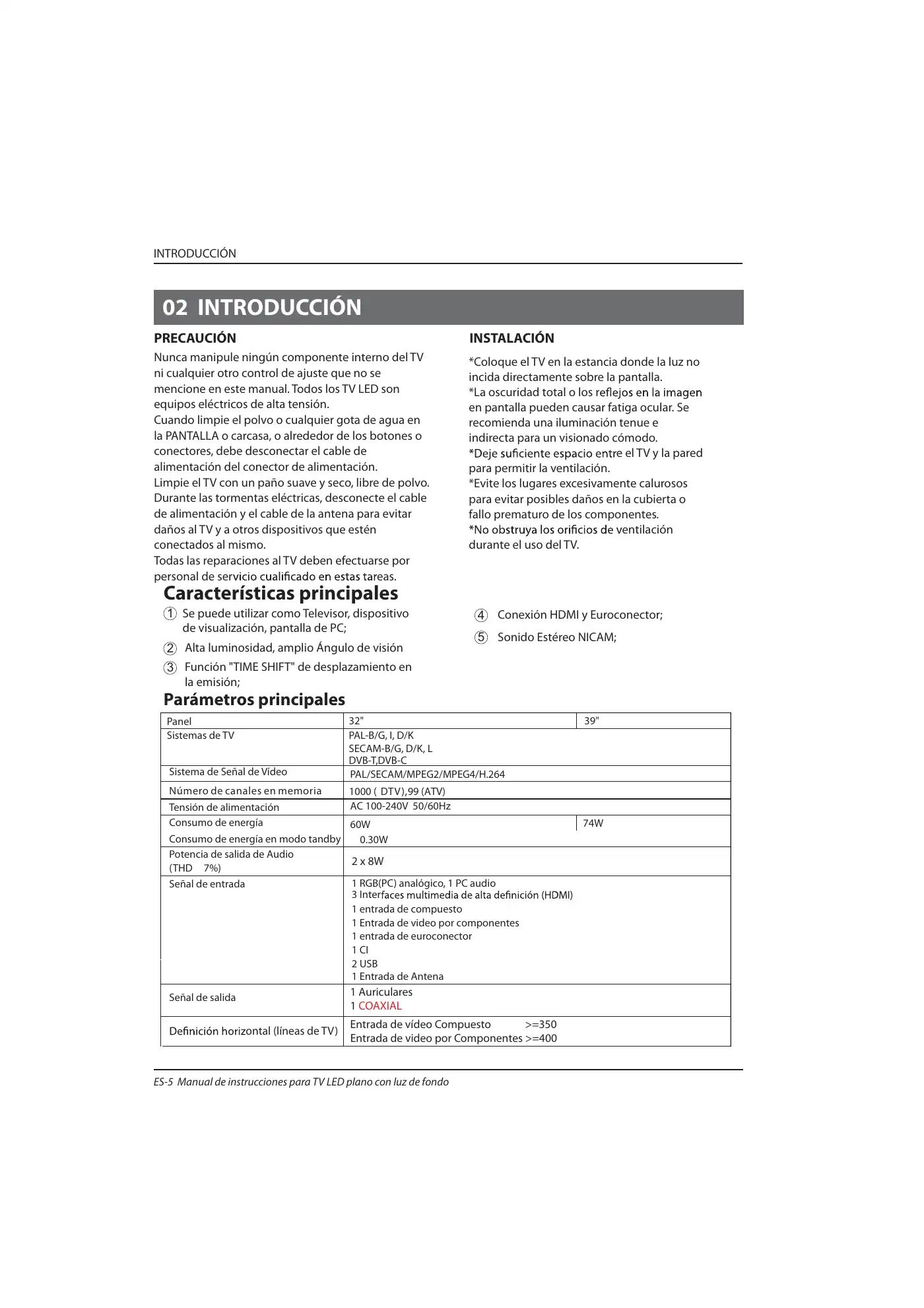Haier LE39B7000C Instruction Manual Manual pdf 125 page image
